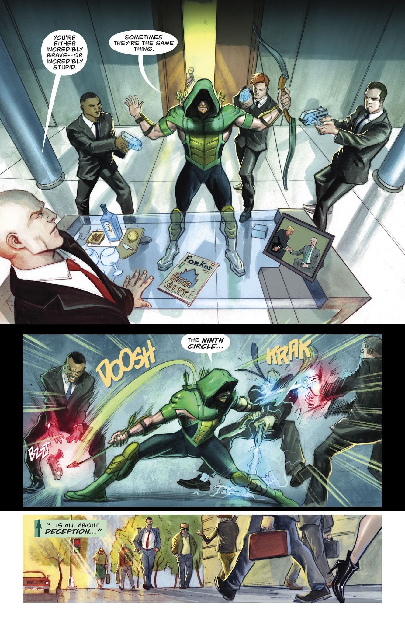 Read online Green Arrow (2016) comic -  Issue #28 - 5