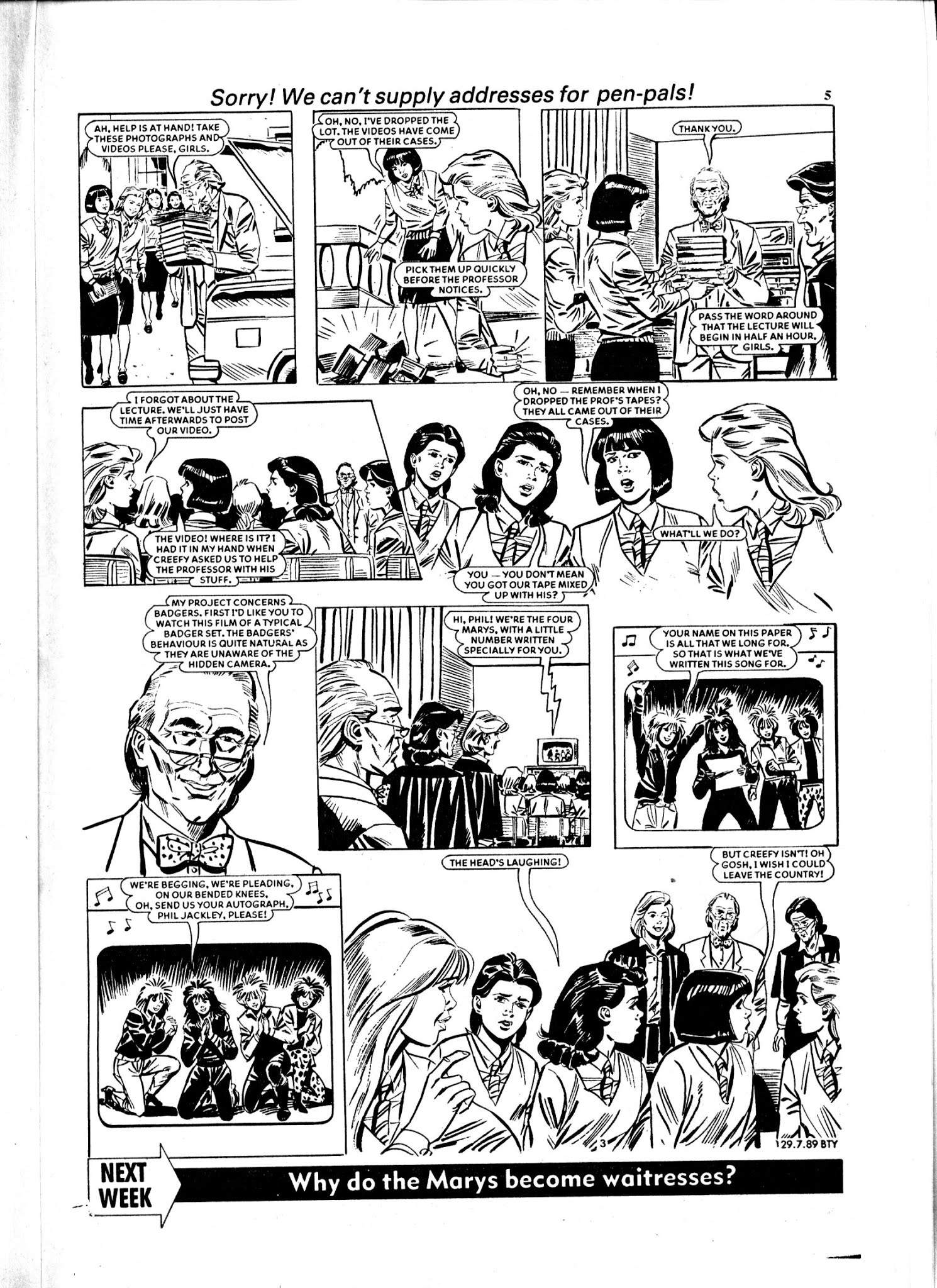 Read online Bunty comic -  Issue #1646 - 5