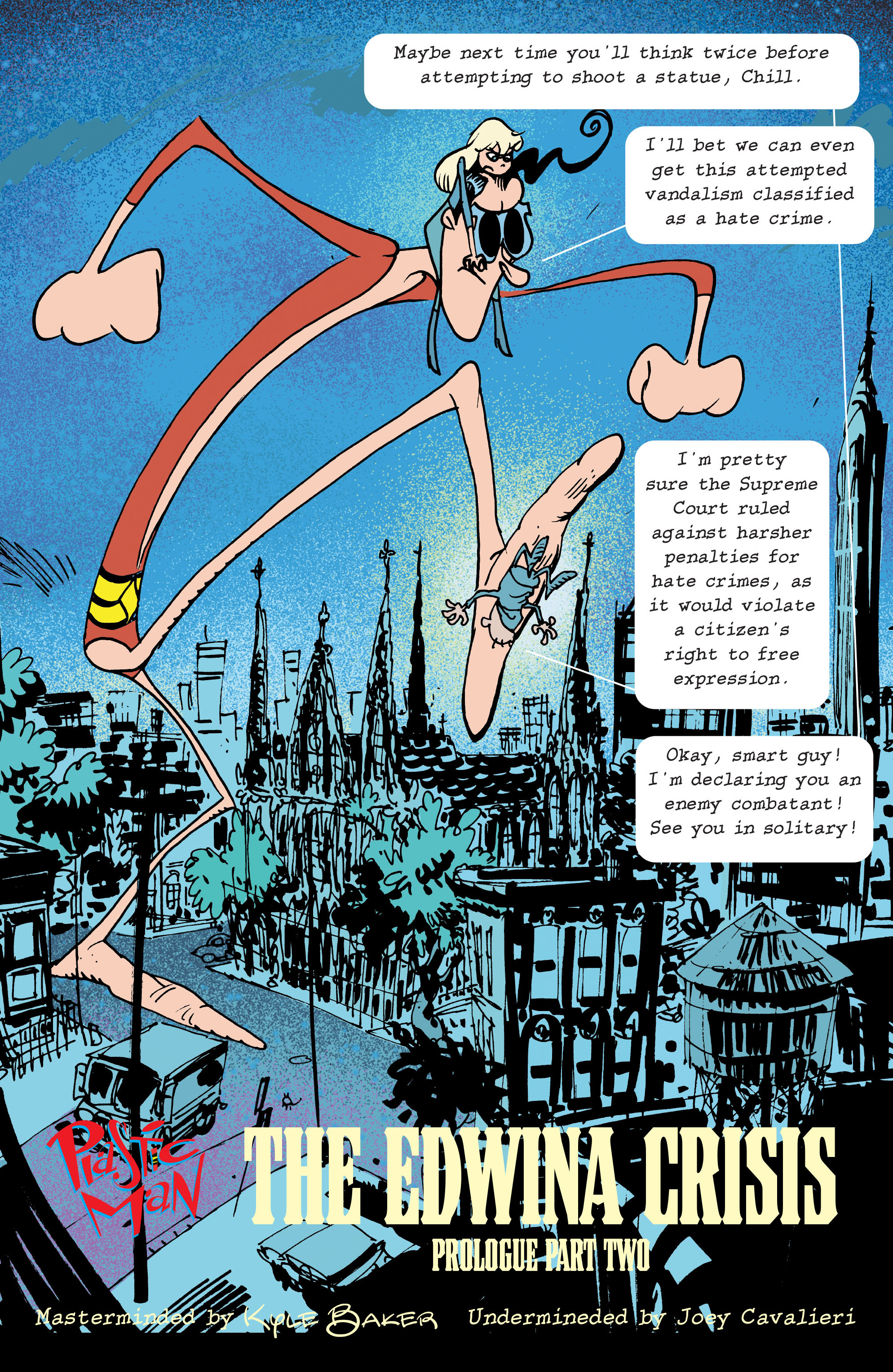 Read online Plastic Man (2004) comic -  Issue #16 - 3