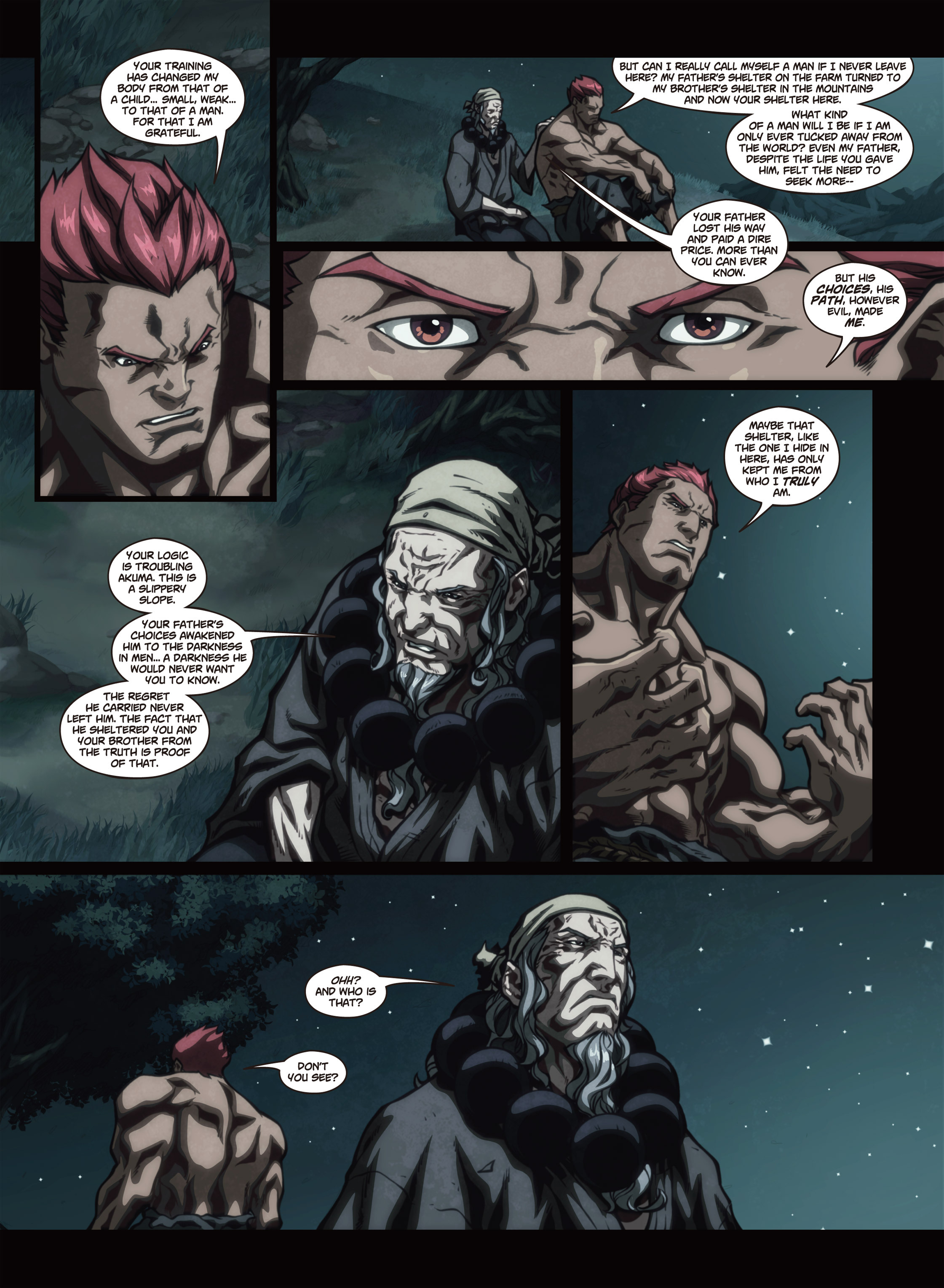 Read online Street Fighter Origins: Akuma comic -  Issue # Full - 33