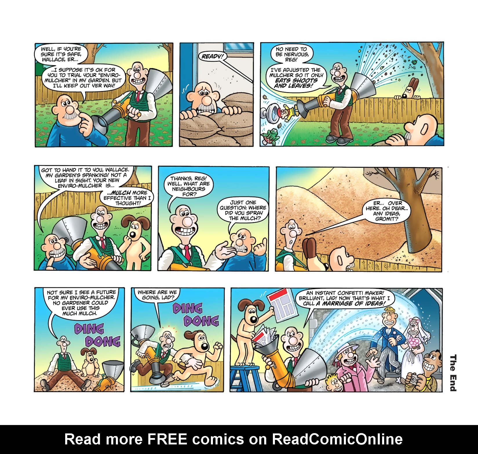 Read online Wallace & Gromit Dailies comic -  Issue #6 - 9