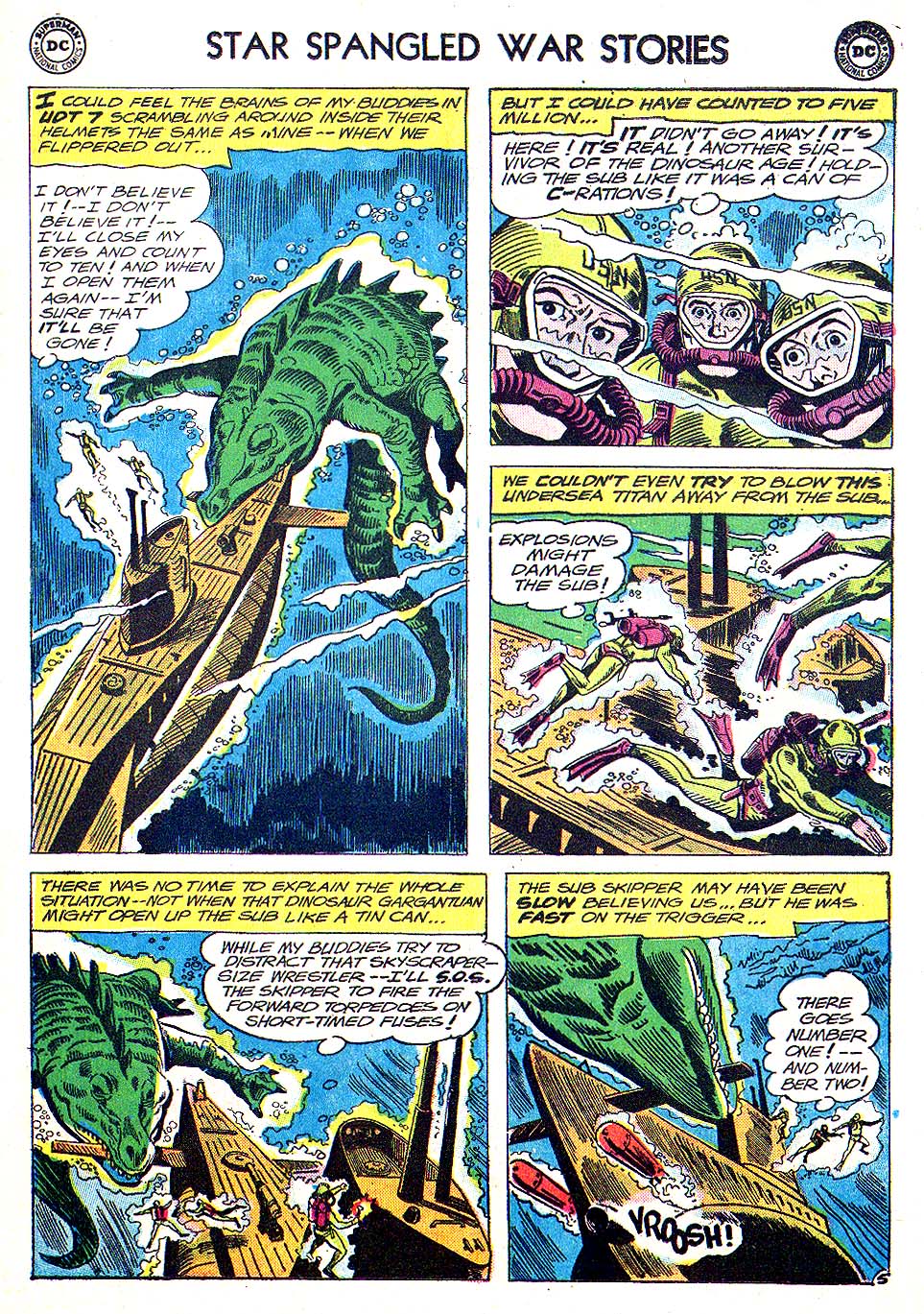 Read online Star Spangled War Stories (1952) comic -  Issue #112 - 7