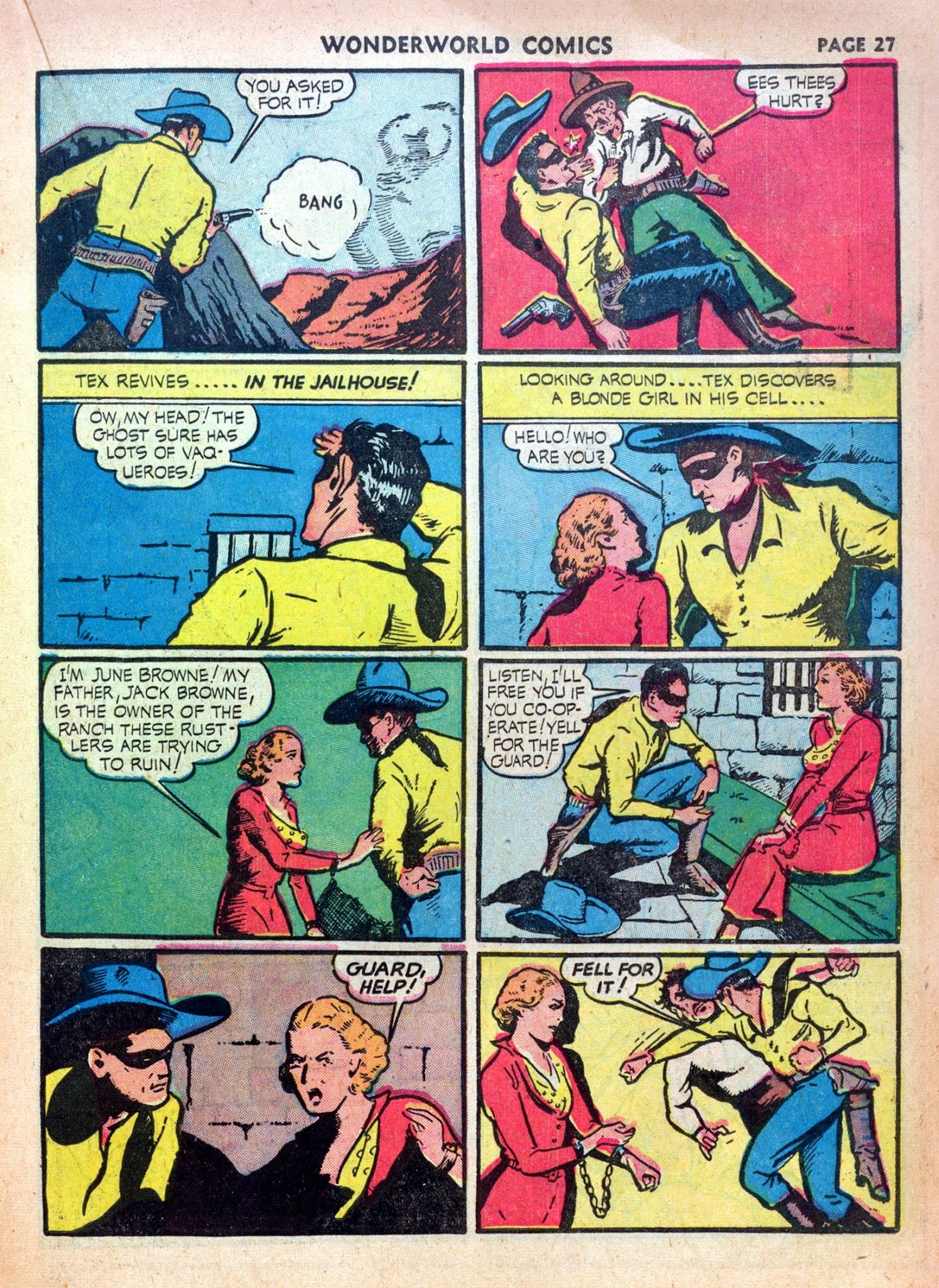 Read online Wonderworld Comics comic -  Issue #26 - 29