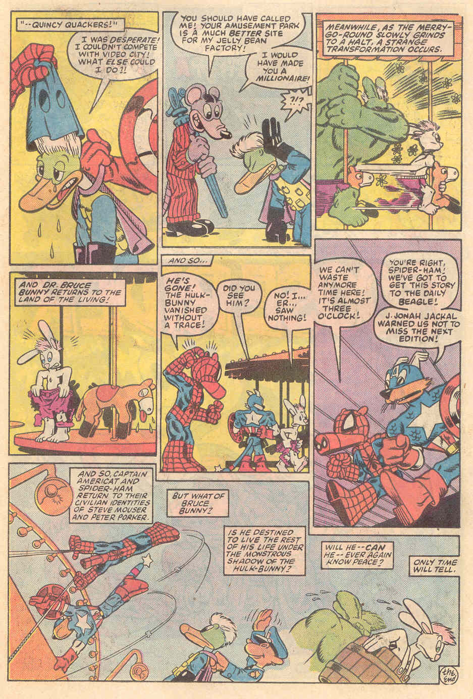 Read online Marvel Tails Starring Peter Porker, The Spectacular Spider-Ham comic -  Issue # Full - 20
