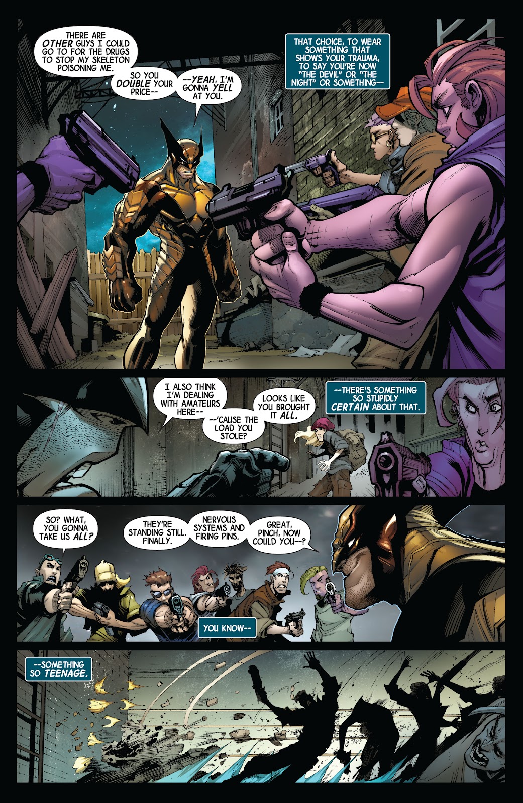 Death of Wolverine Prelude: Three Months To Die issue TPB (Part 1) - Page 92