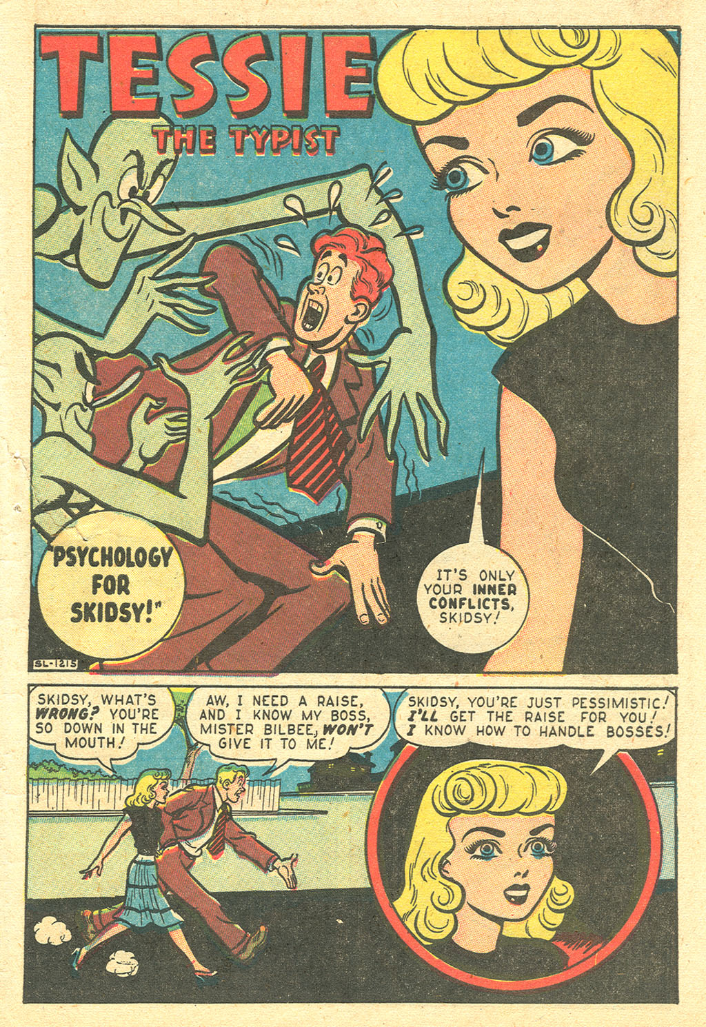 Read online Tessie the Typist comic -  Issue #11 - 39
