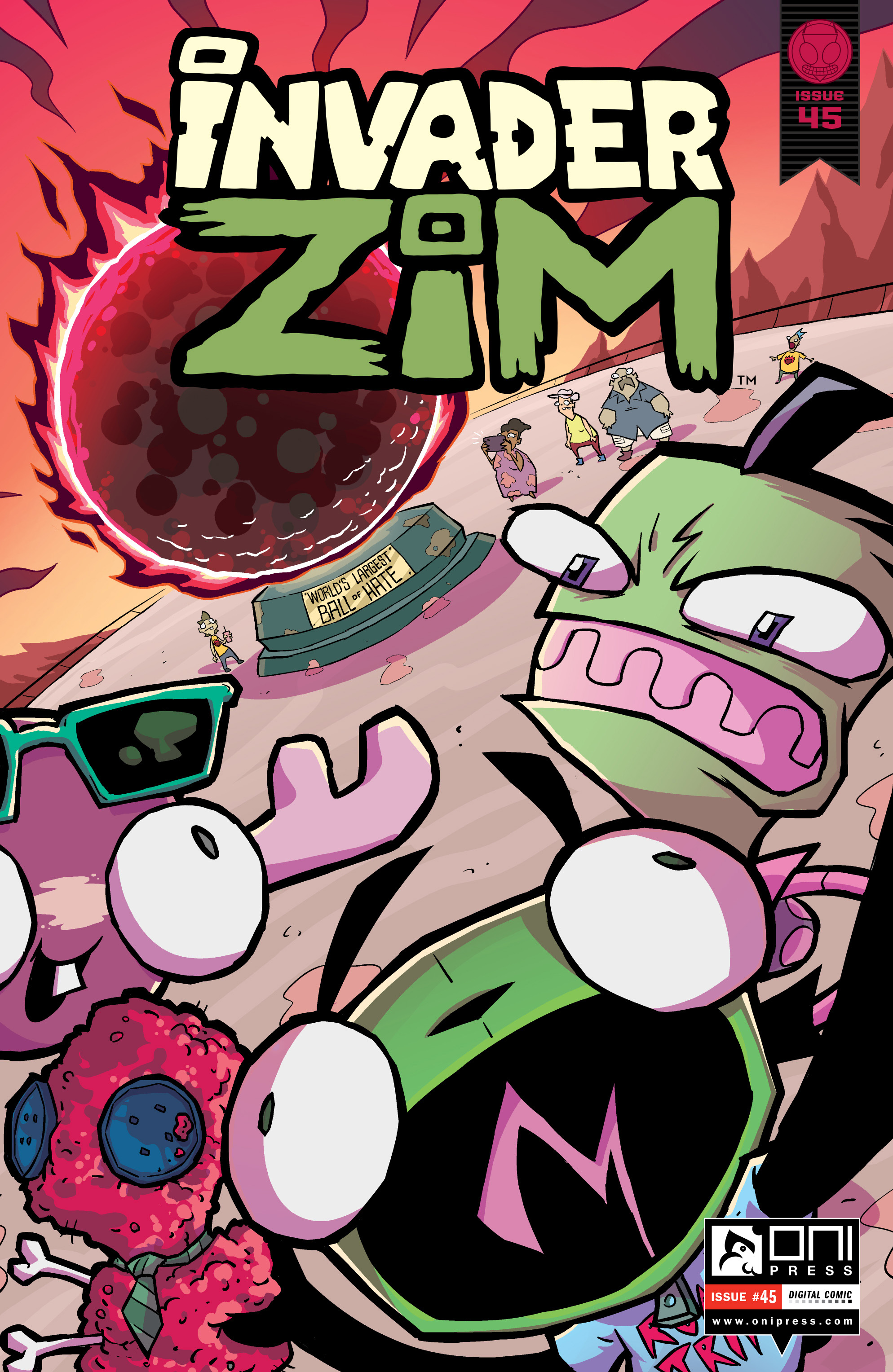 Read online Invader Zim comic -  Issue #45 - 1