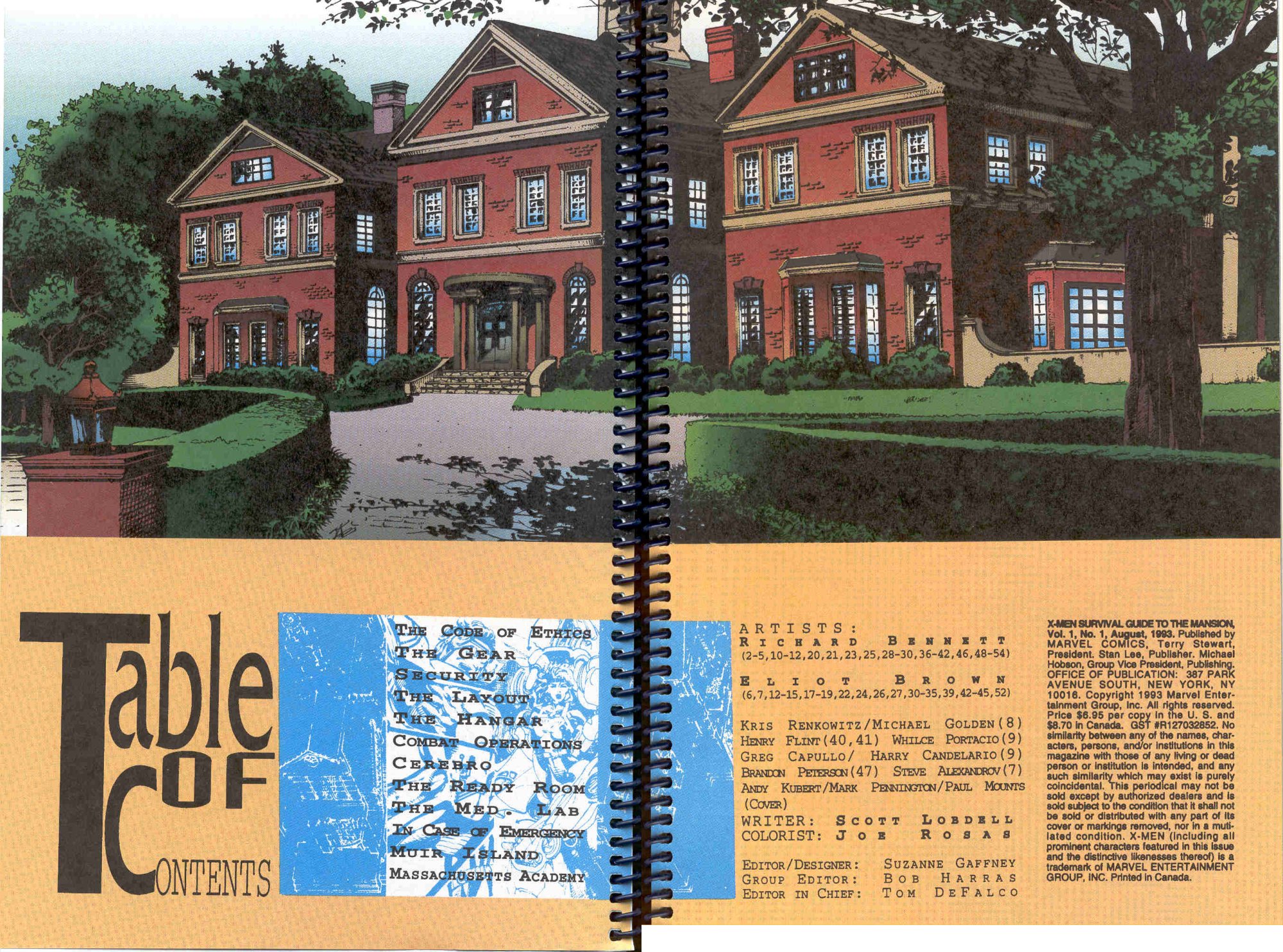 Read online X-Men Survival Guide to the Mansion comic -  Issue # Full - 3