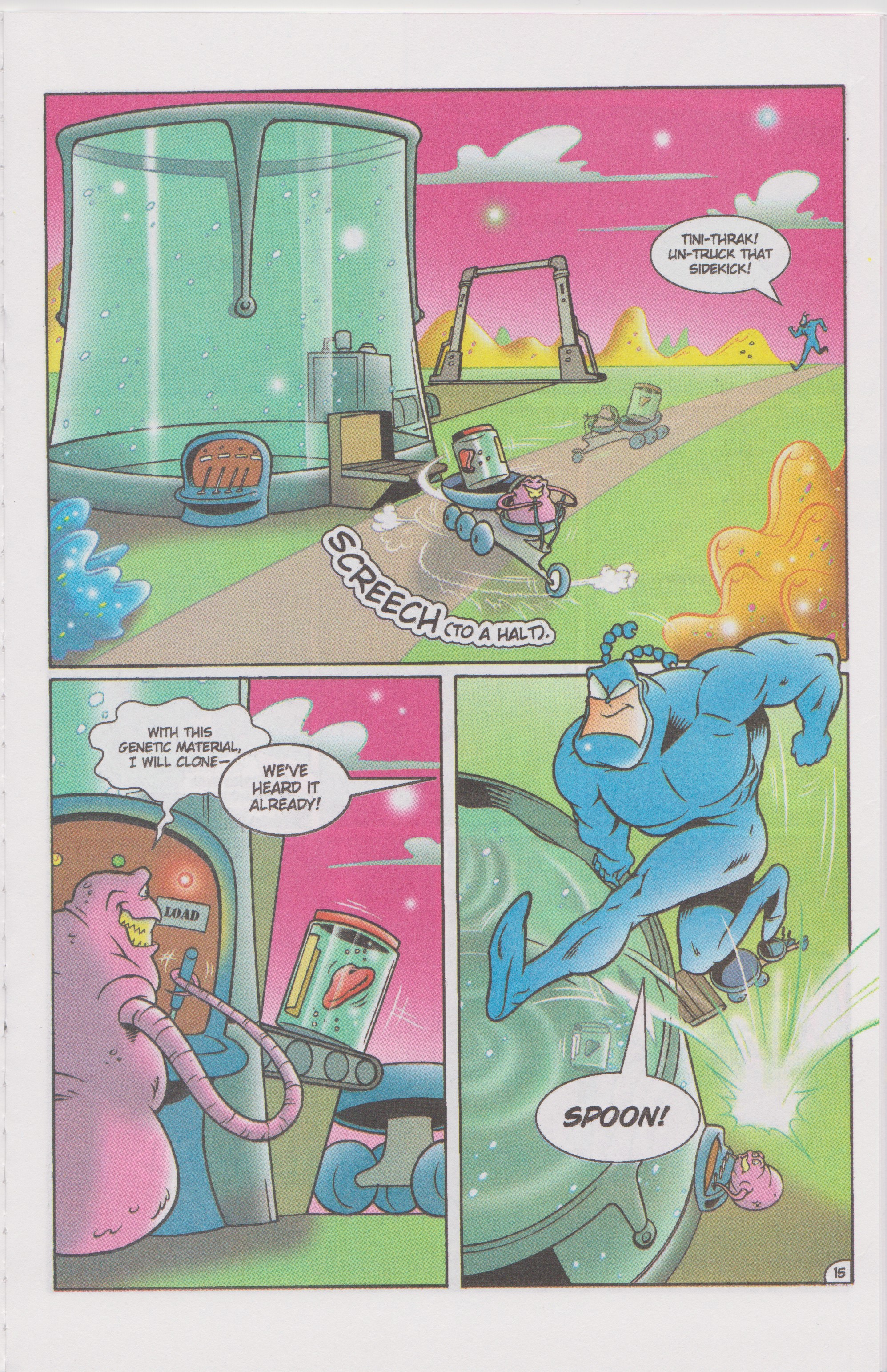 Read online The Tick Color comic -  Issue #1 - 17