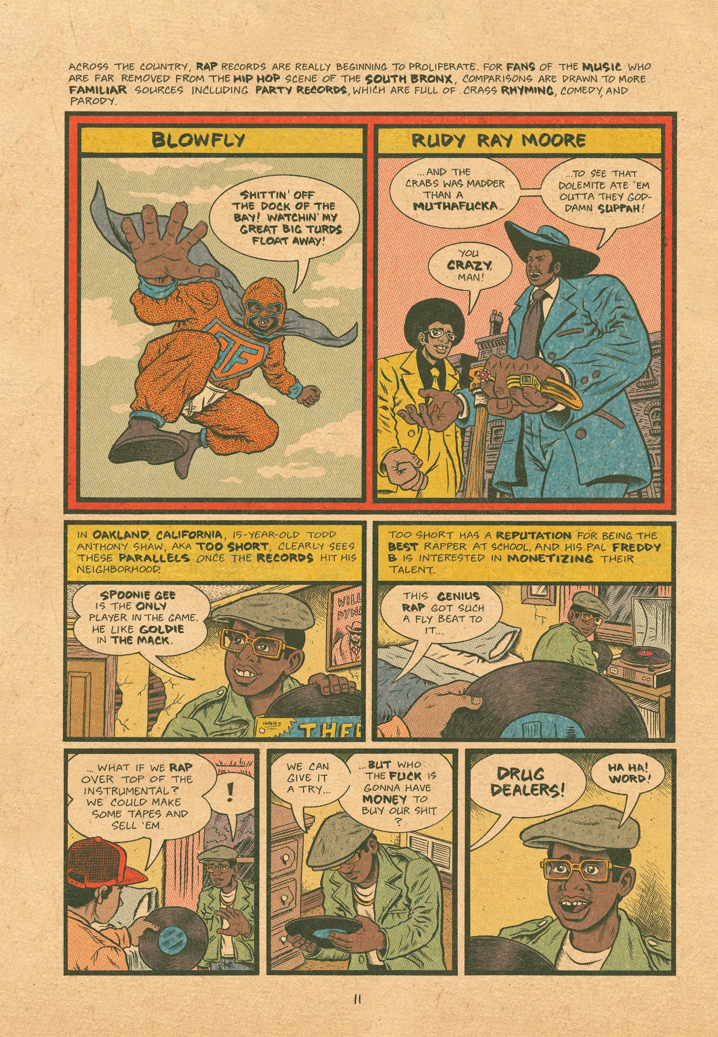 Read online Hip Hop Family Tree (2013) comic -  Issue # TPB 2 - 12