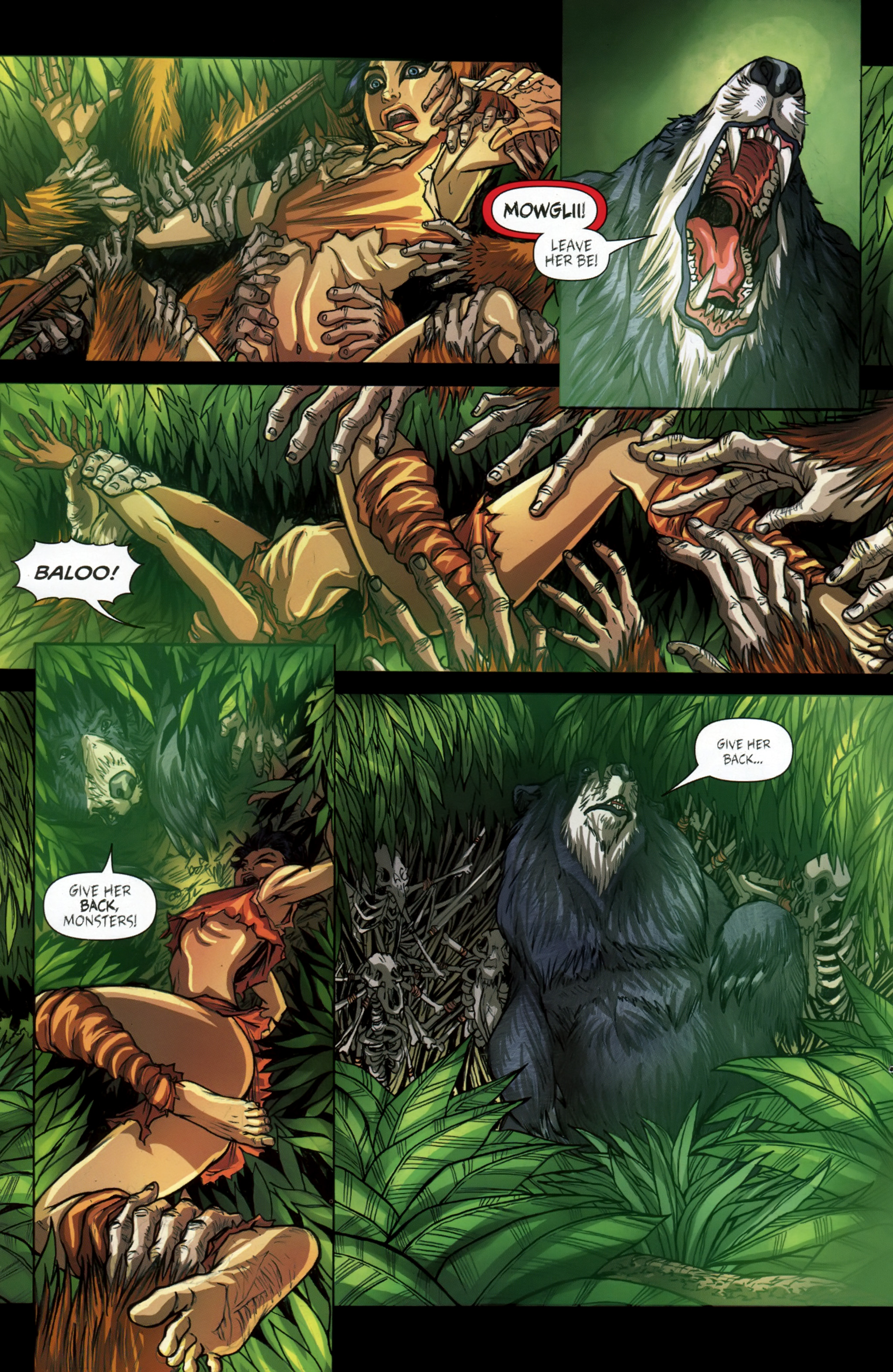 Read online Grimm Fairy Tales presents The Jungle Book comic -  Issue #3 - 14