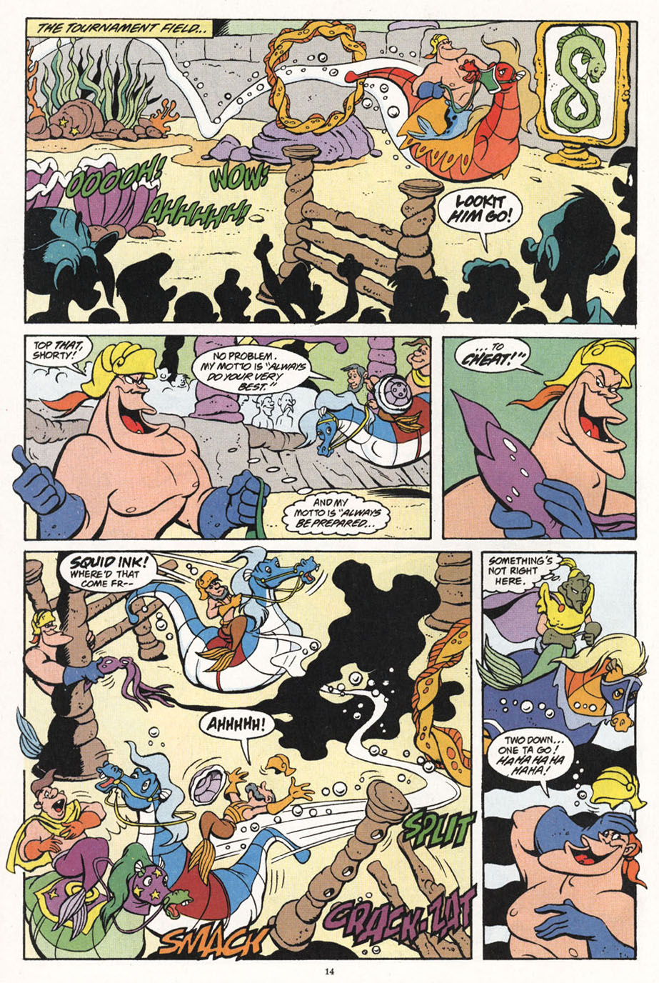Read online Disney's The Little Mermaid comic -  Issue #9 - 16