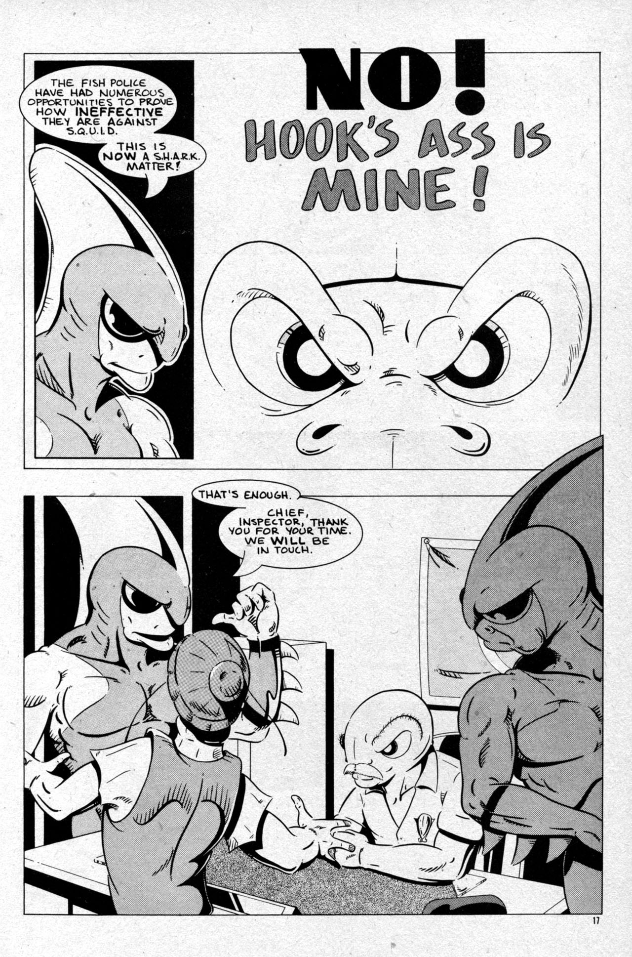 Read online The Fish Police comic -  Issue #7 - 19