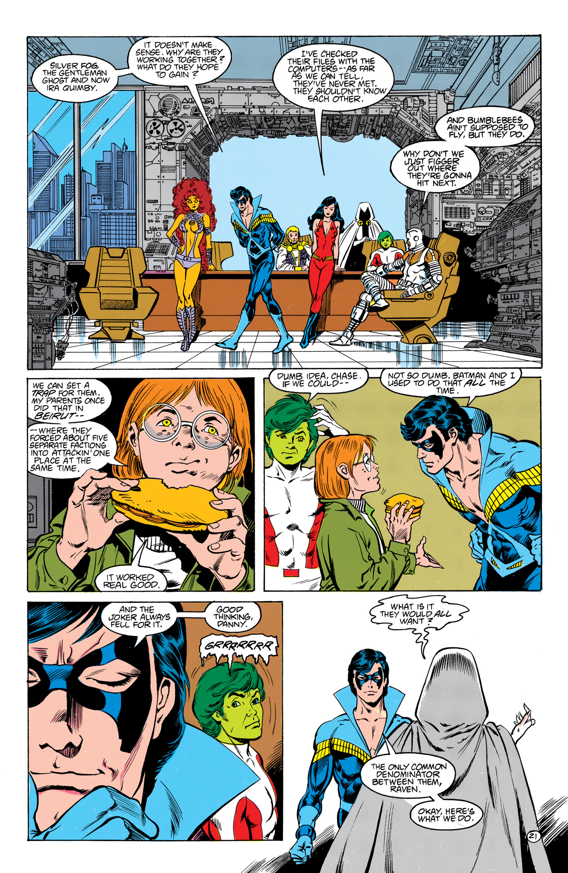 Read online The New Teen Titans (1984) comic -  Issue #40 - 22