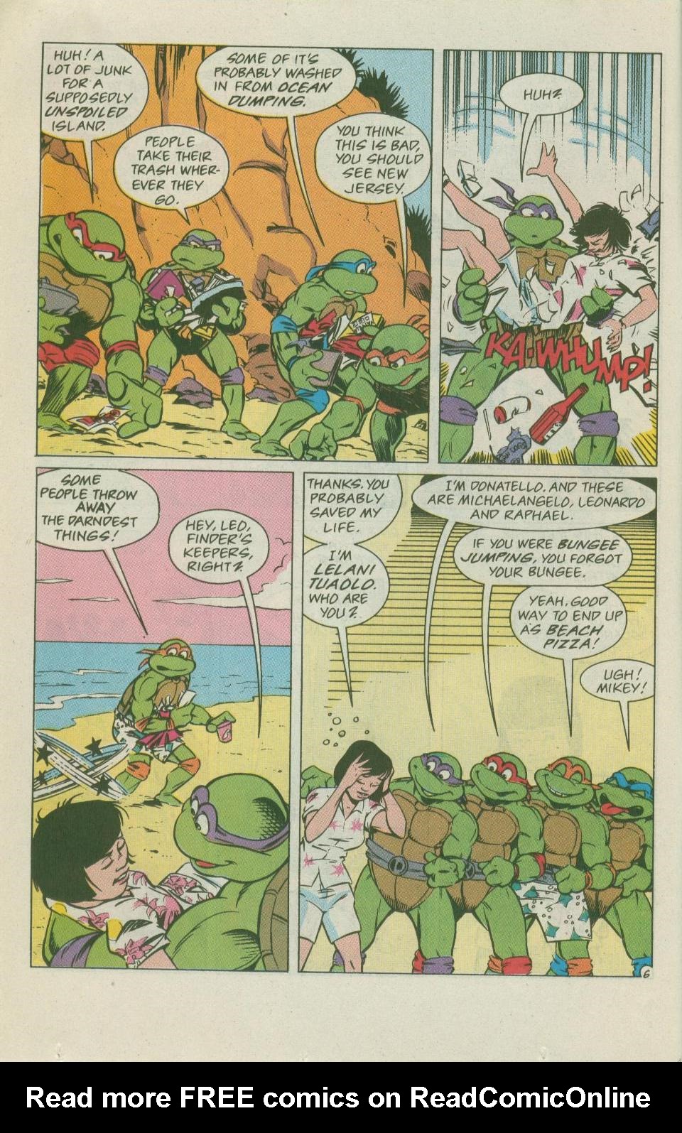 Read online Teenage Mutant Ninja Turtles Adventures (1989) comic -  Issue # _Special 2 - 7
