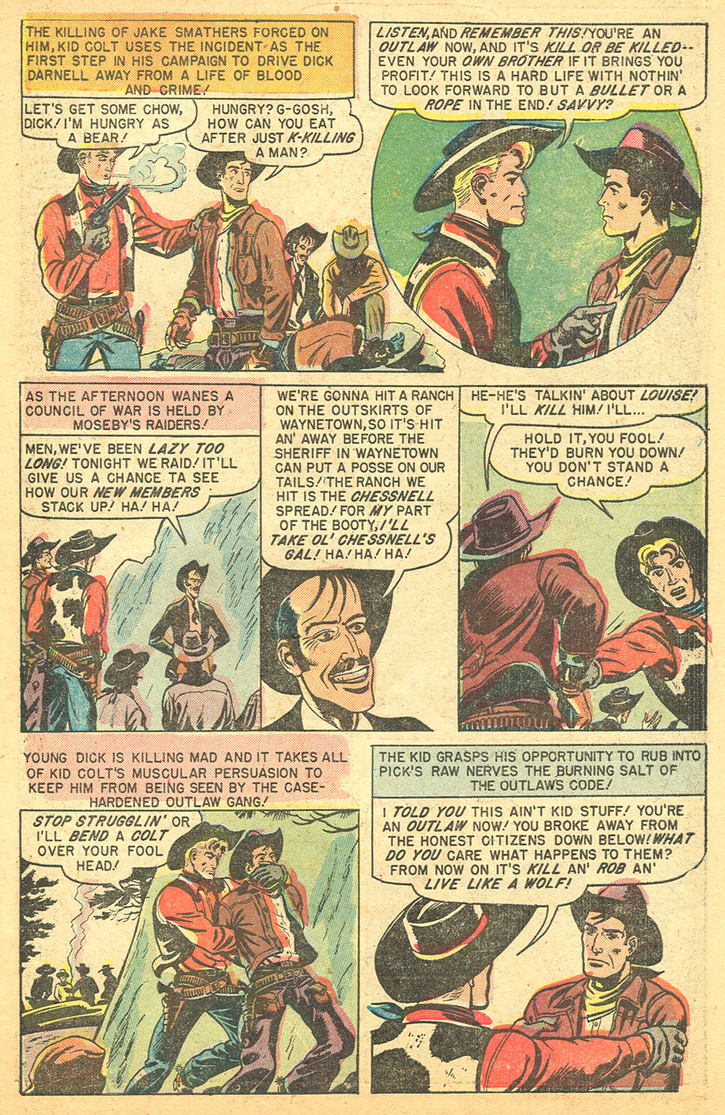 Read online Kid Colt Outlaw comic -  Issue #2 - 7