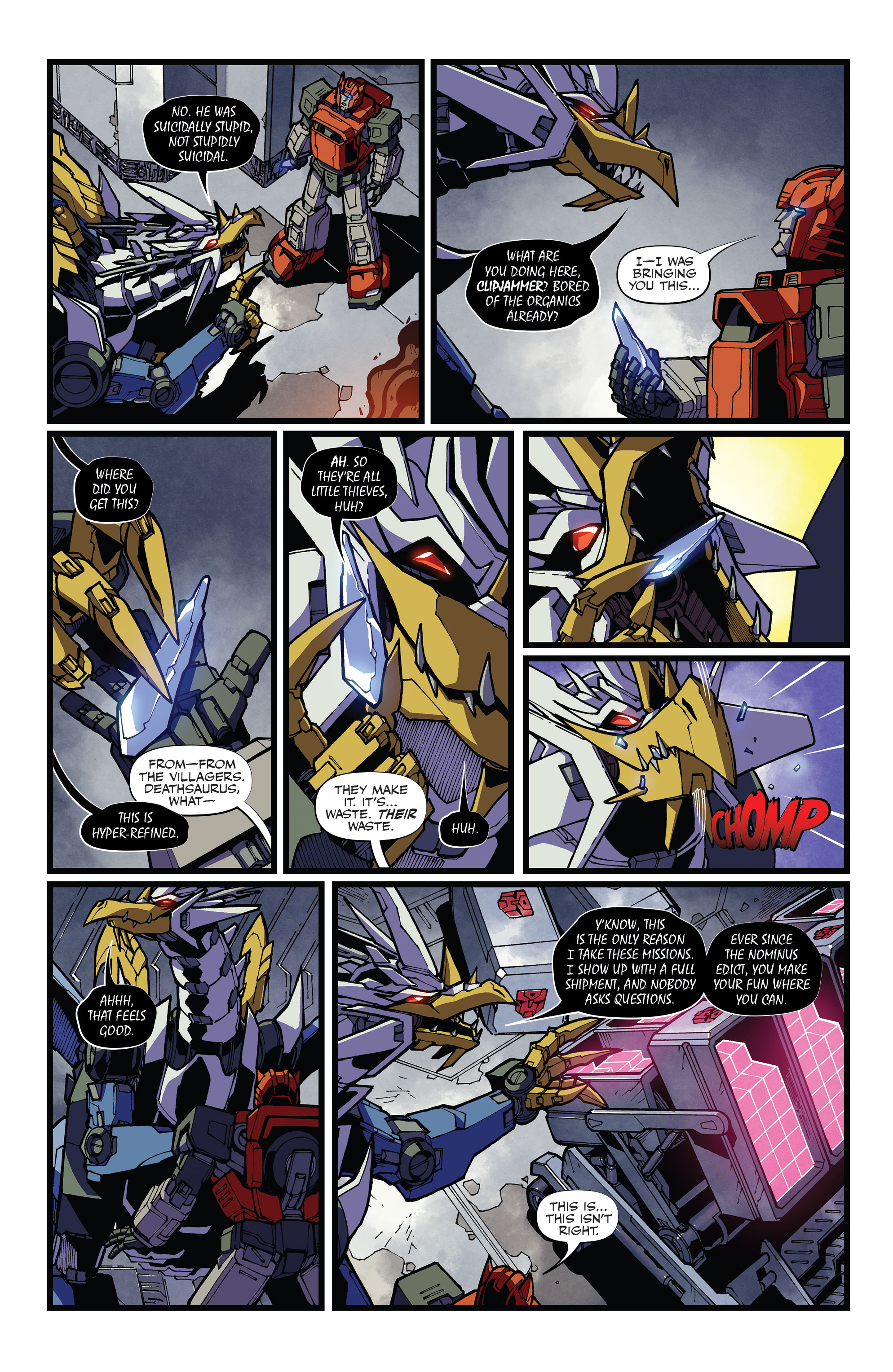 Read online Transformers: Galaxies comic -  Issue #5 - 19