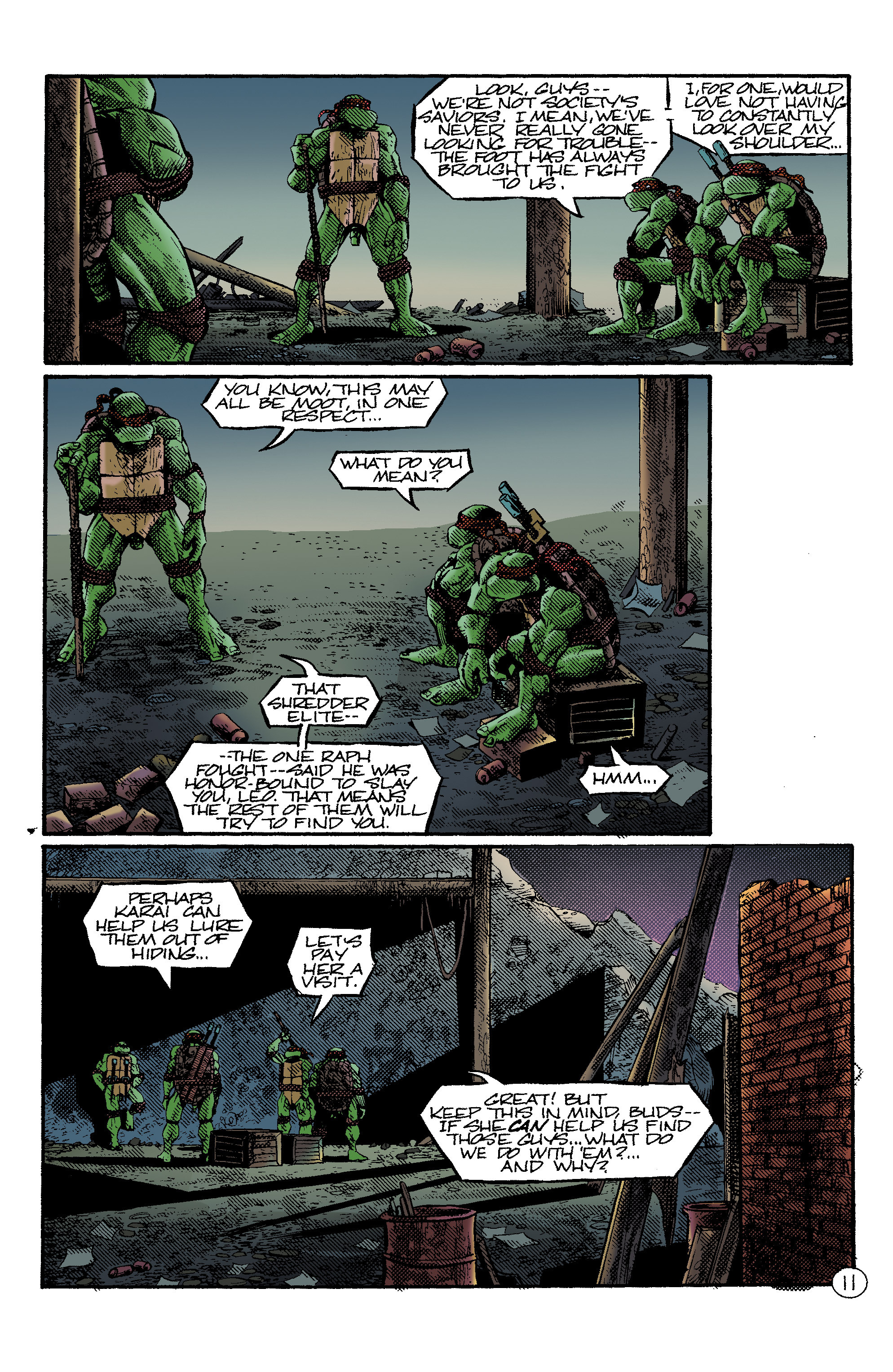 Read online Teenage Mutant Ninja Turtles Color Classics (2015) comic -  Issue #11 - 13