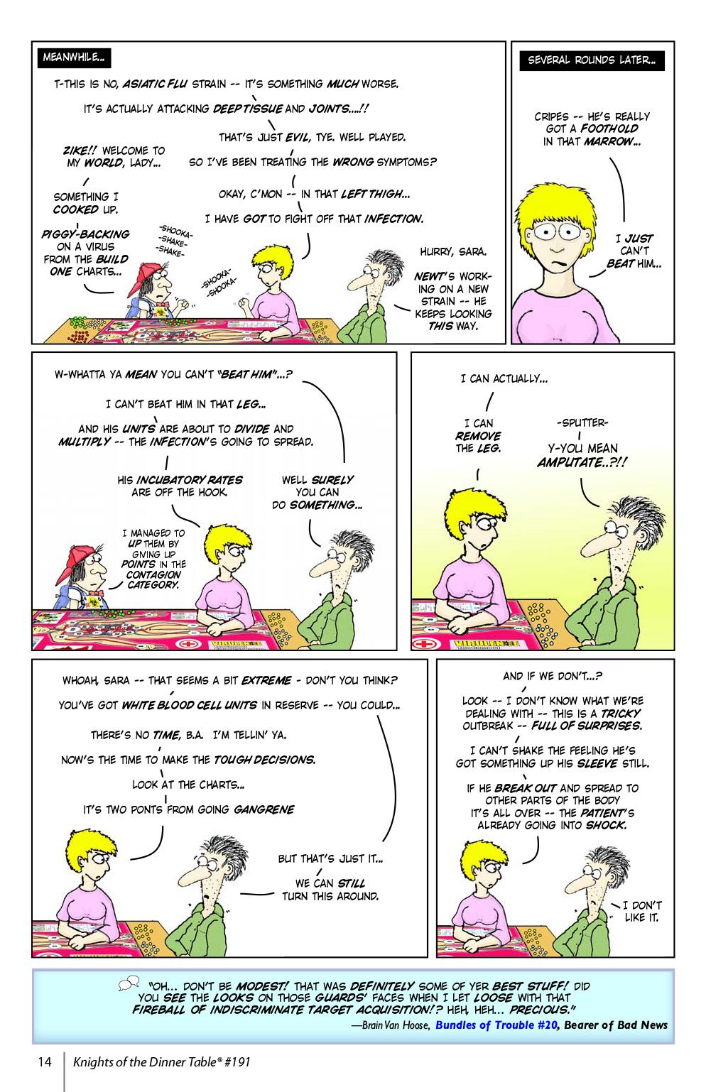 Read online Knights of the Dinner Table comic -  Issue #191 - 16