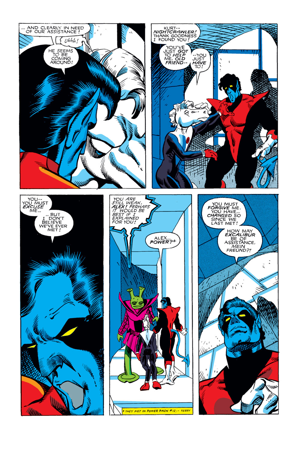 Read online Excalibur (1988) comic -  Issue #29 - 4