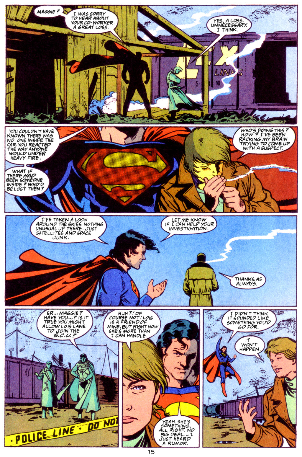 Read online Metropolis S.C.U. comic -  Issue #1 - 15
