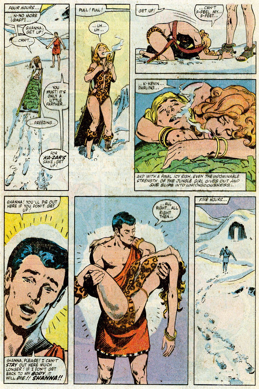 Read online Ka-Zar the Savage comic -  Issue #6 - 22