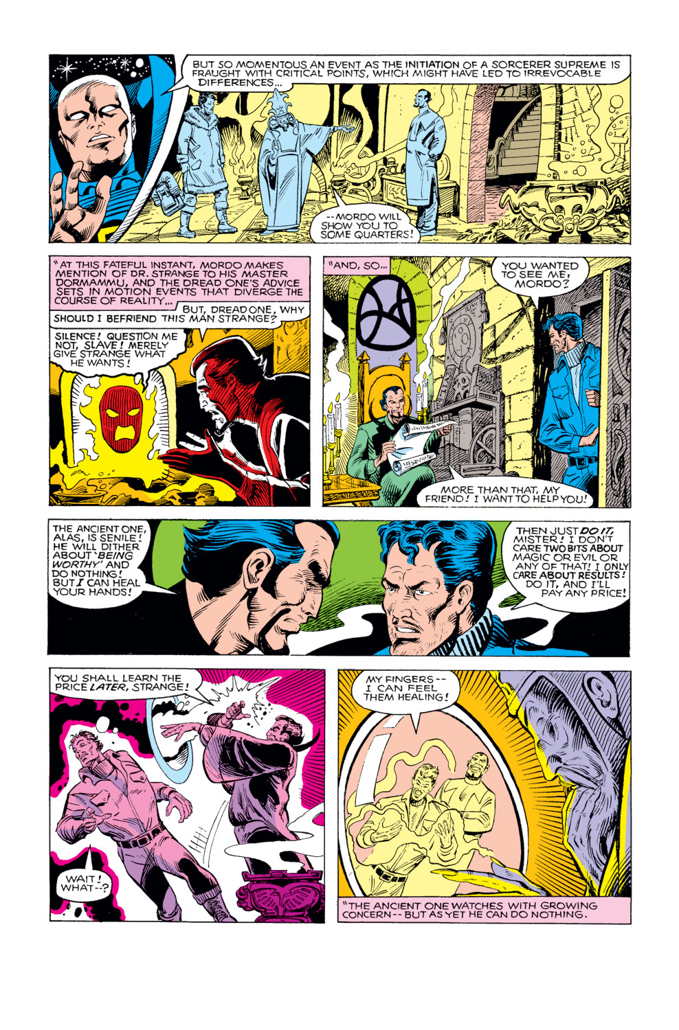 Read online What If? (1977) comic -  Issue #18 - Dr. Strange were a disciple of Dormammu - 5