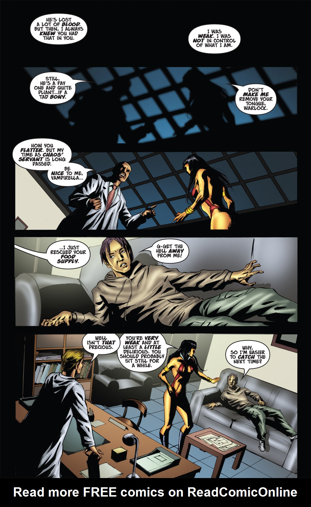 Read online Vampirella and the Scarlet Legion comic -  Issue # TPB - 50