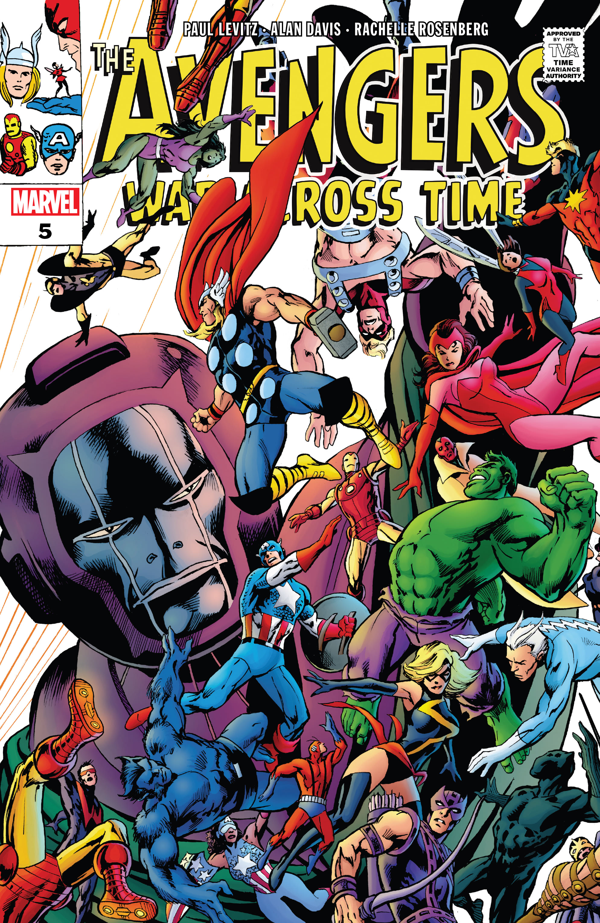 Read online Avengers: War Across Time comic -  Issue #5 - 1
