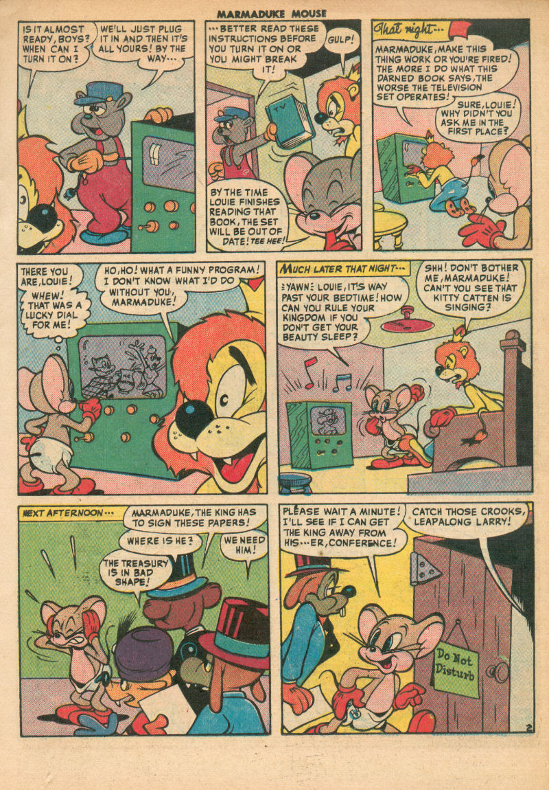 Read online Marmaduke Mouse comic -  Issue #21 - 19
