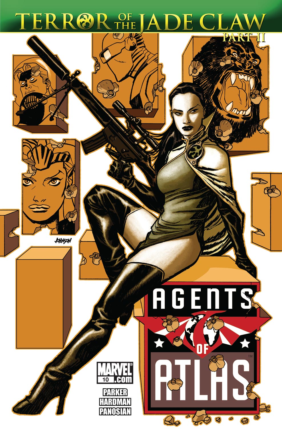 Read online Agents Of Atlas (2009) comic -  Issue #10 - 1