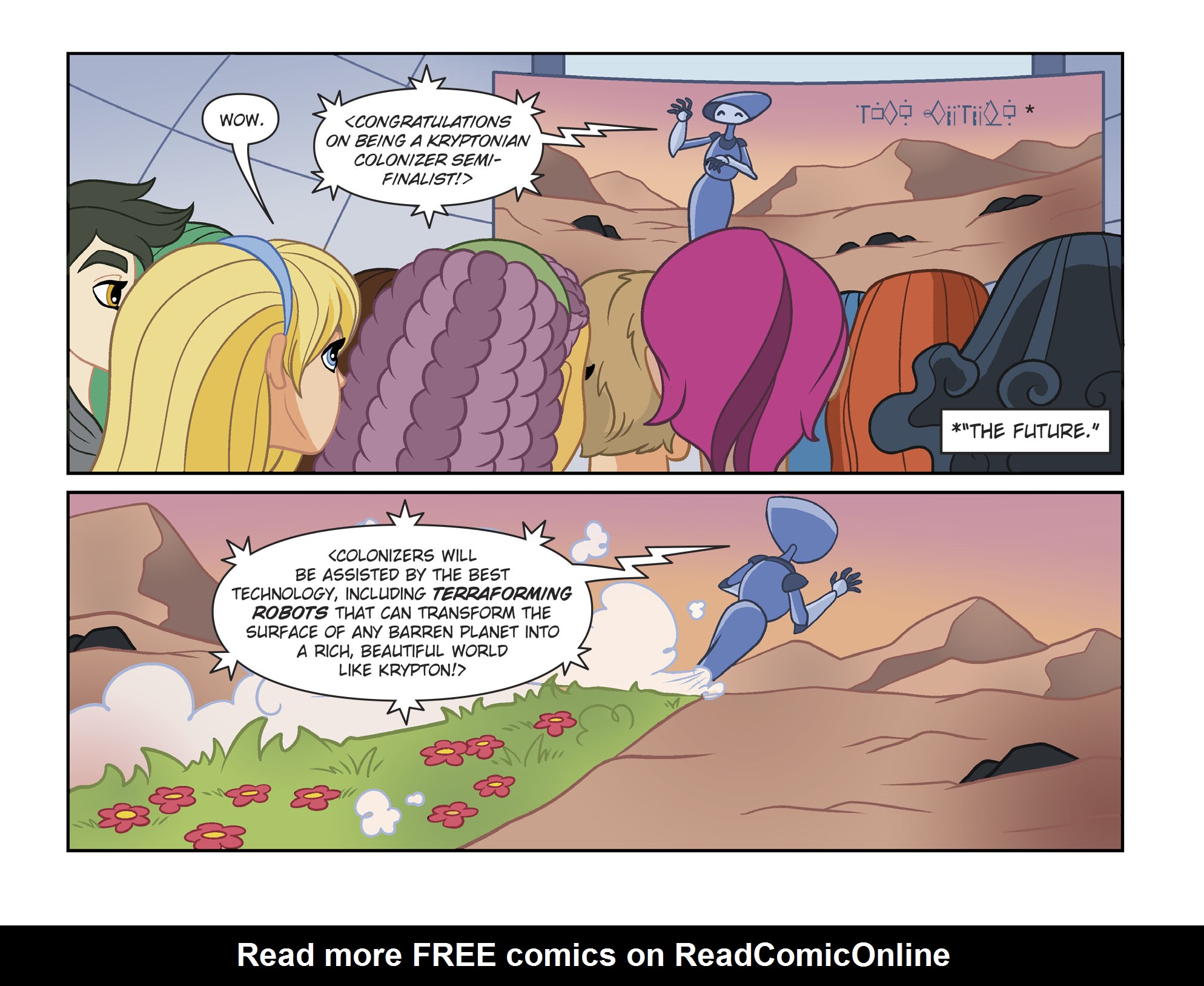 Read online DC Super Hero Girls: Spaced Out comic -  Issue #2 - 12