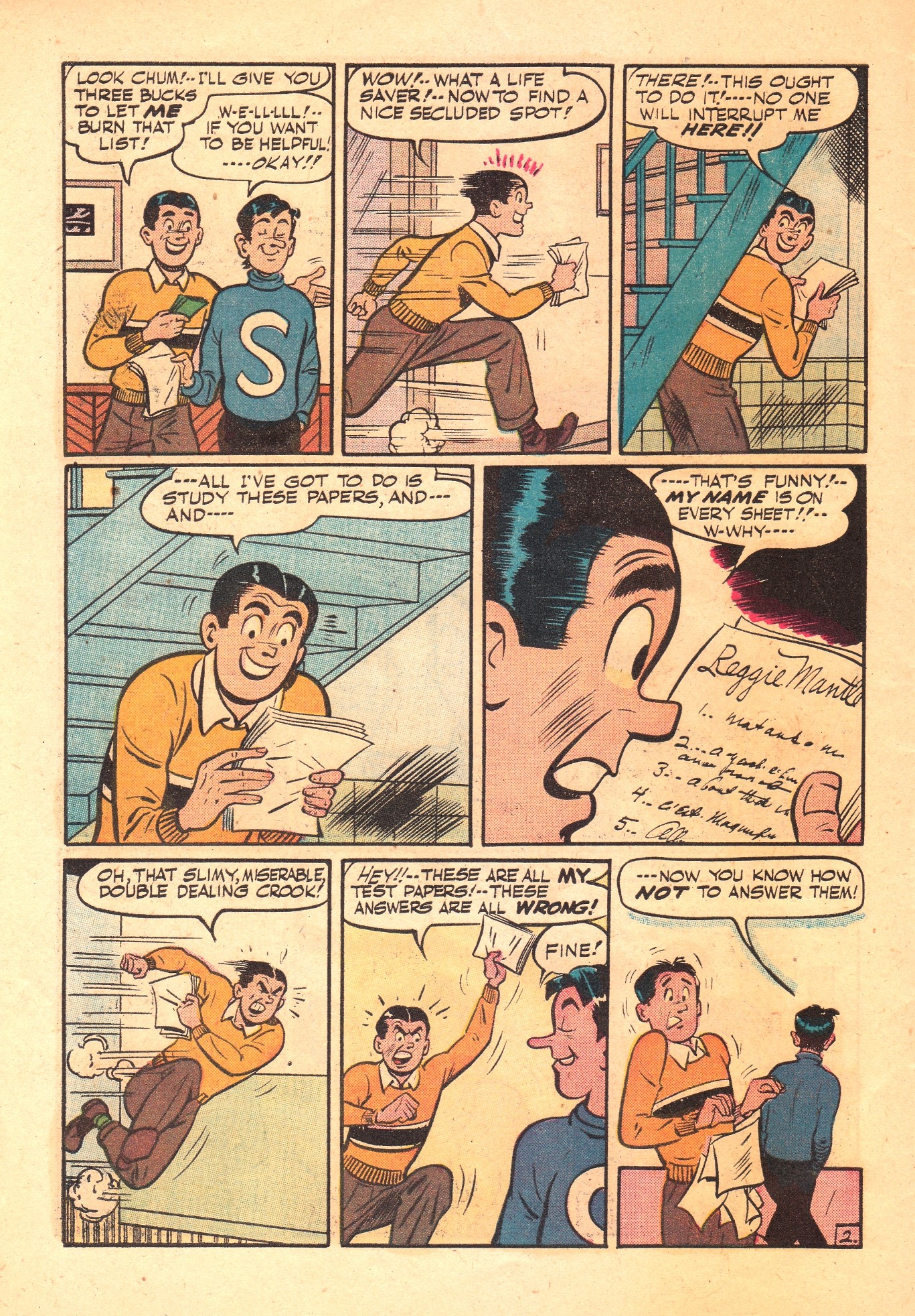 Read online Archie's Pal Jughead comic -  Issue #42 - 30
