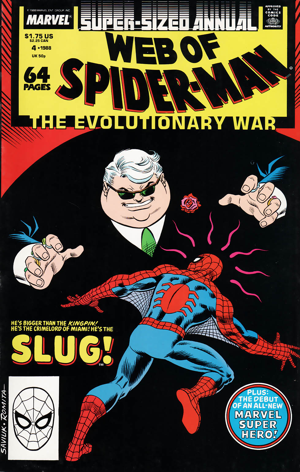 Read online Web of Spider-Man (1985) comic -  Issue # _Annual 4 - 1