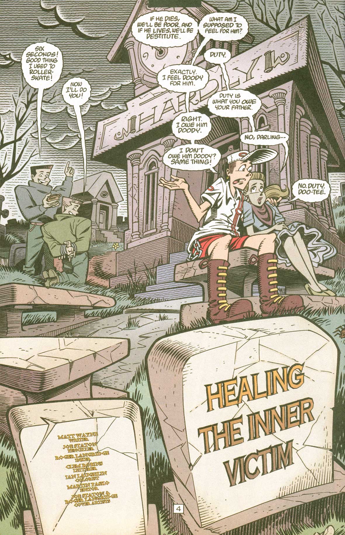 Read online Gross Point comic -  Issue #12 - 5