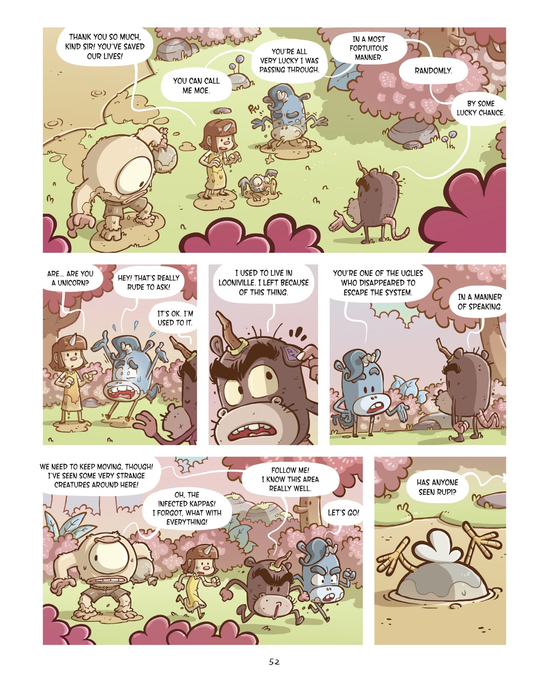 Read online Loonicorns comic -  Issue #1 - 51