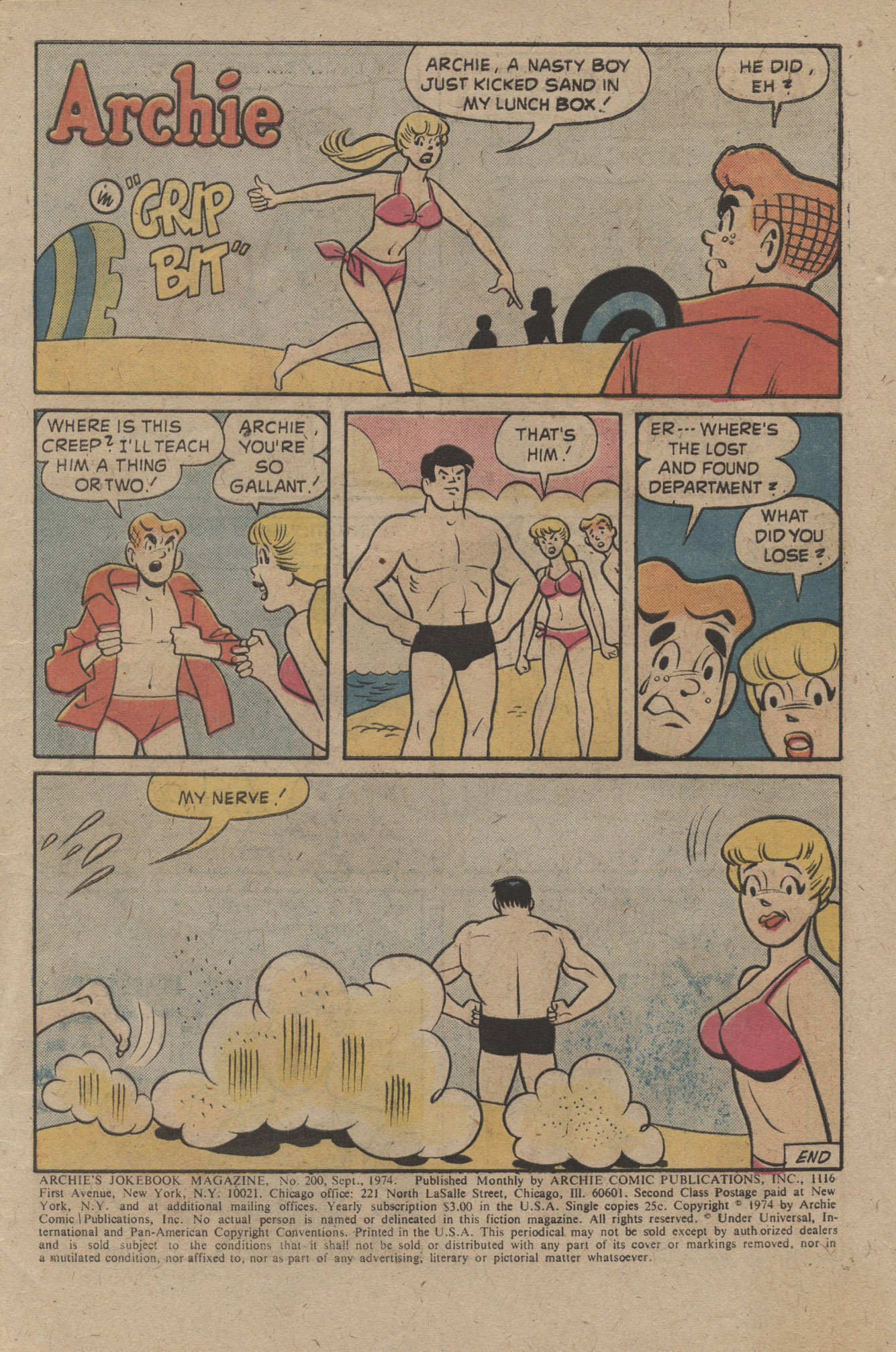 Read online Archie's Joke Book Magazine comic -  Issue #200 - 3