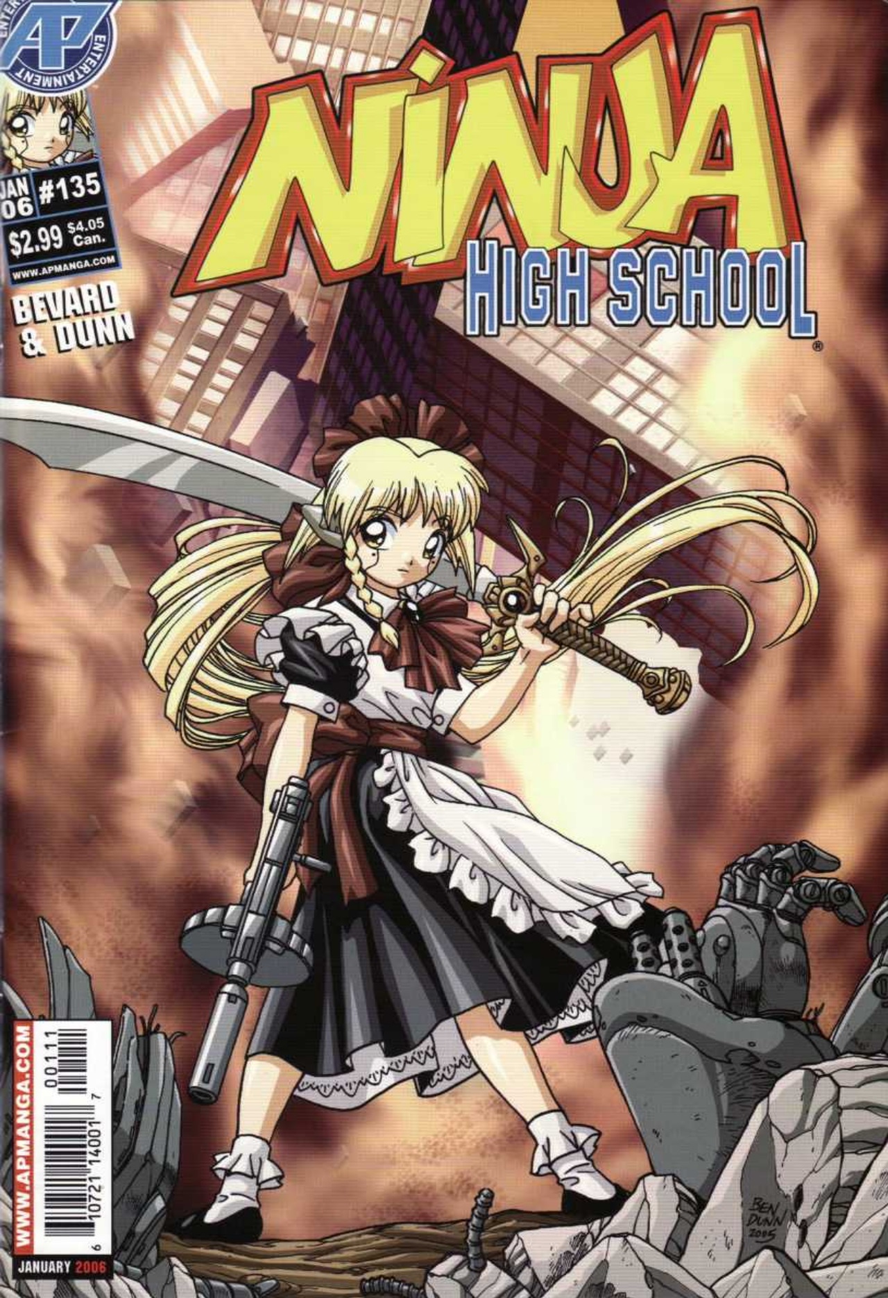 Read online Ninja High School (1986) comic -  Issue #135 - 1
