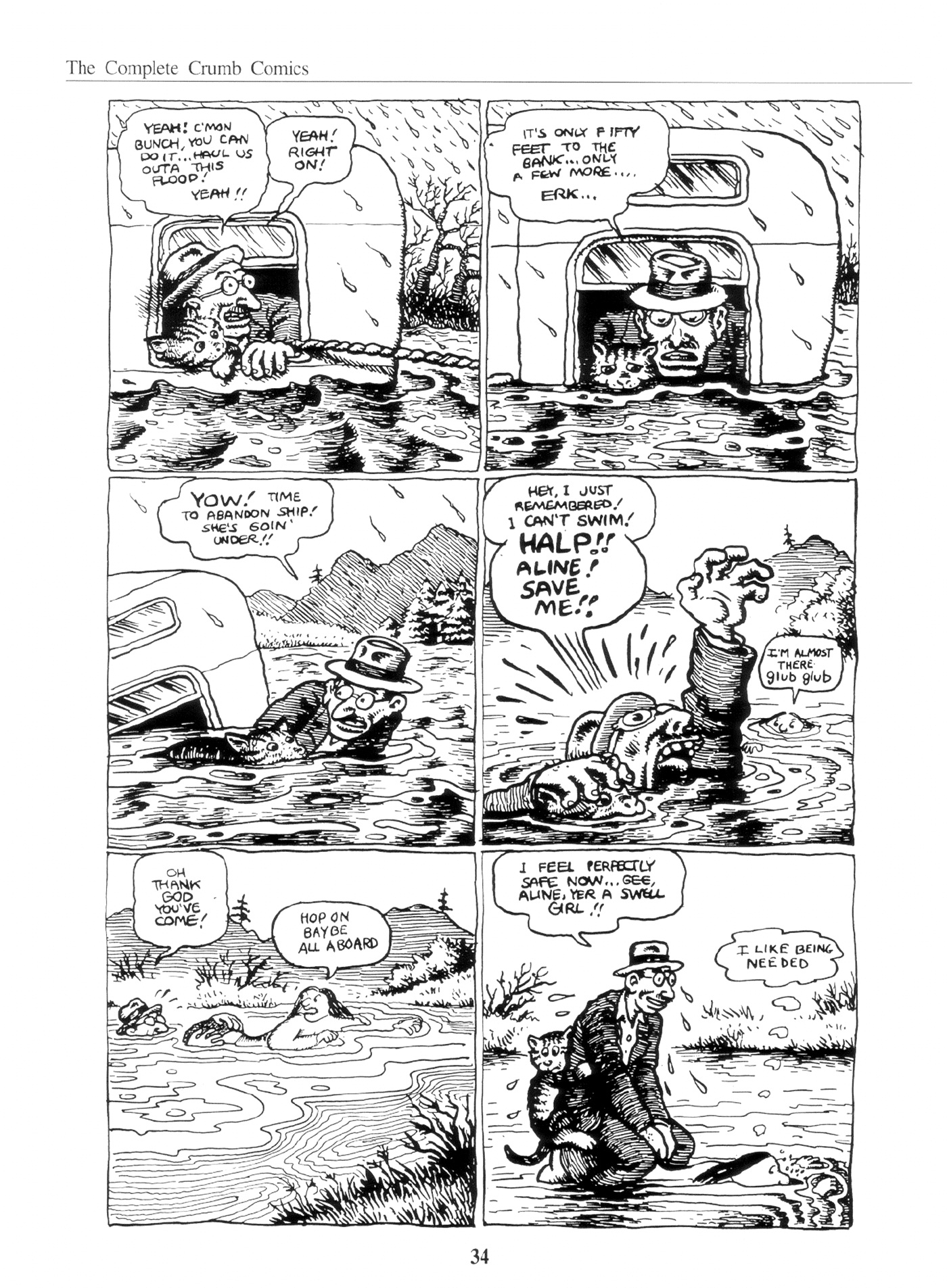 Read online The Complete Crumb Comics comic -  Issue # TPB 10 - 43