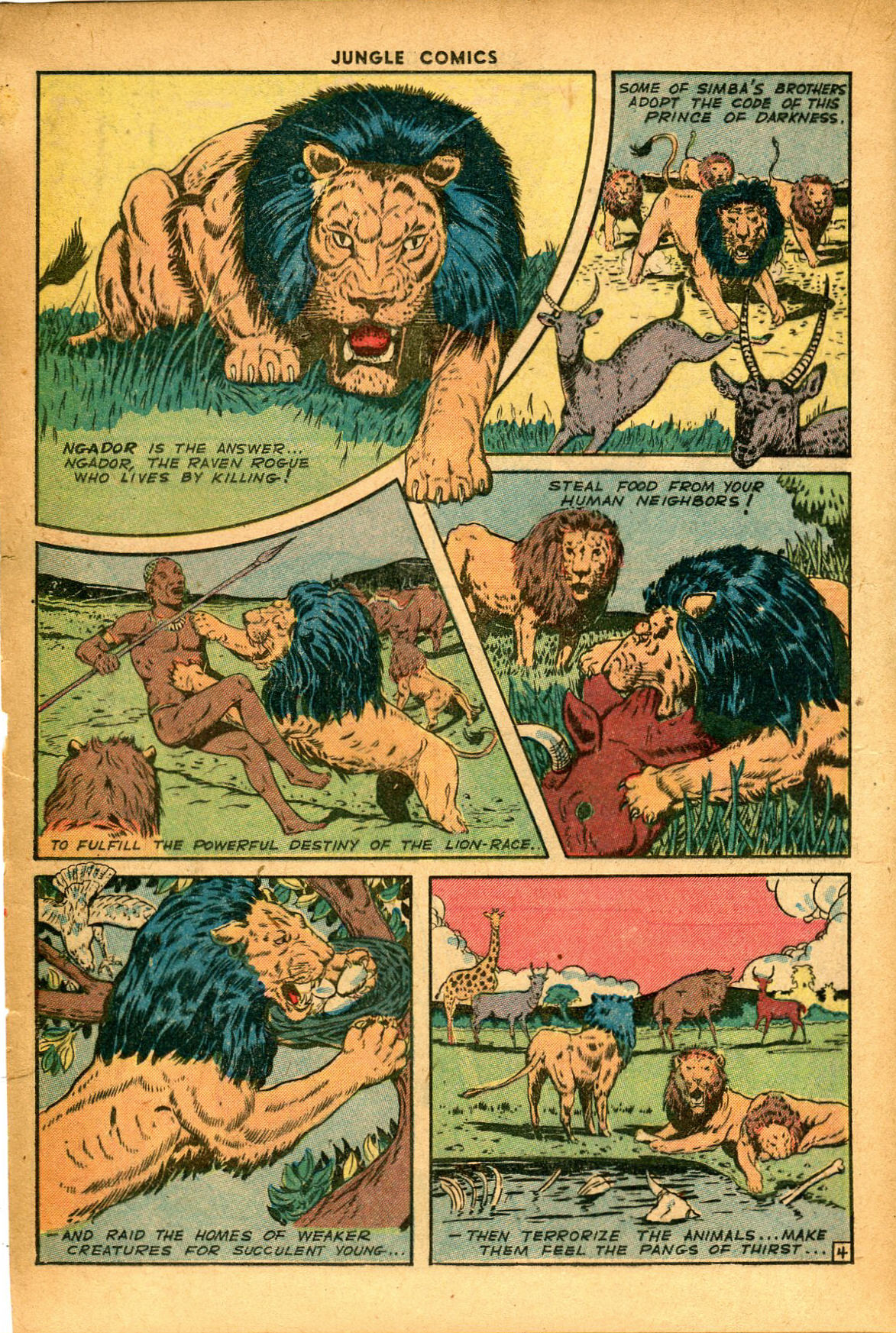 Read online Jungle Comics comic -  Issue #57 - 24