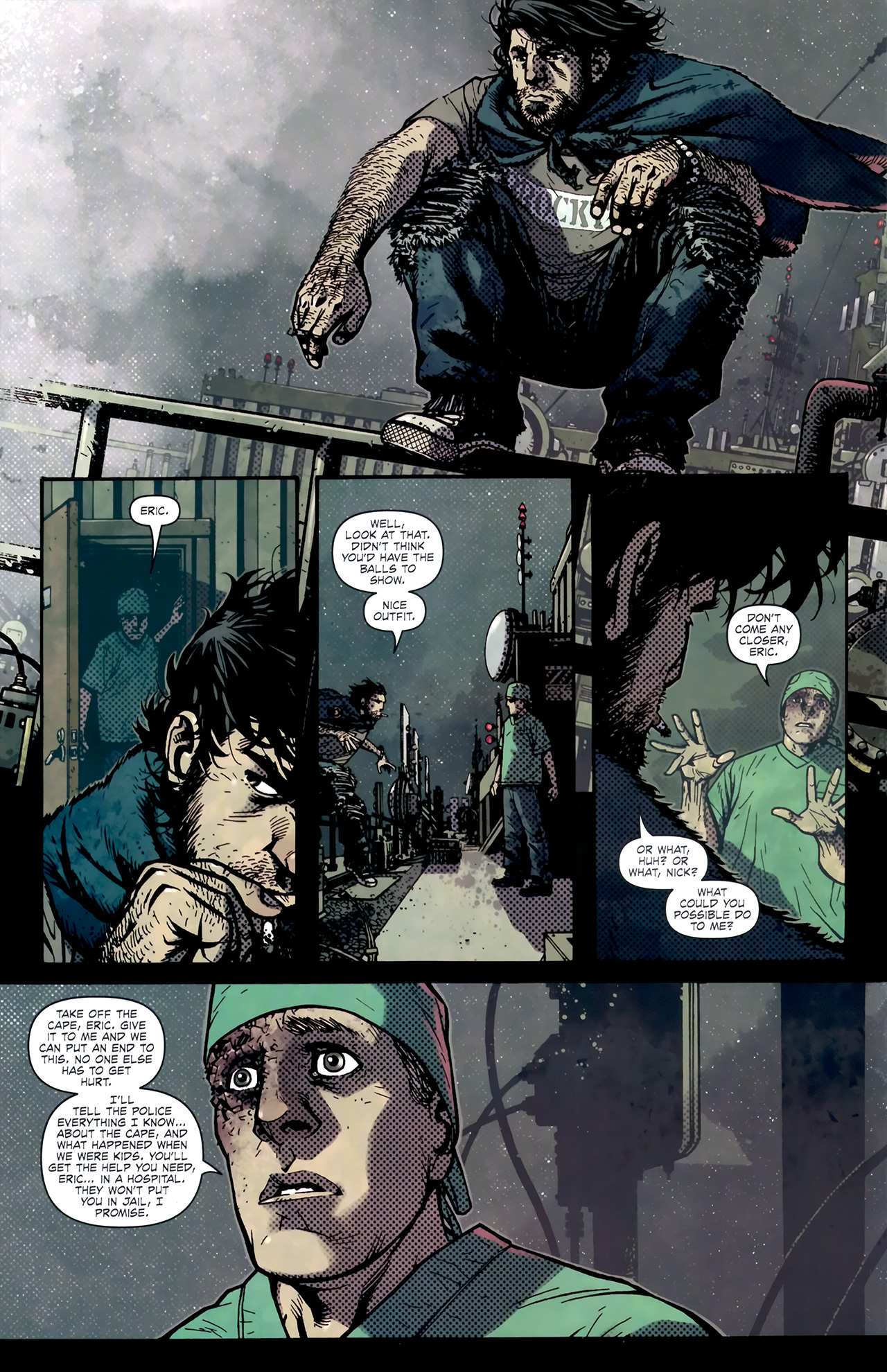 Read online The Cape comic -  Issue #4 - 12