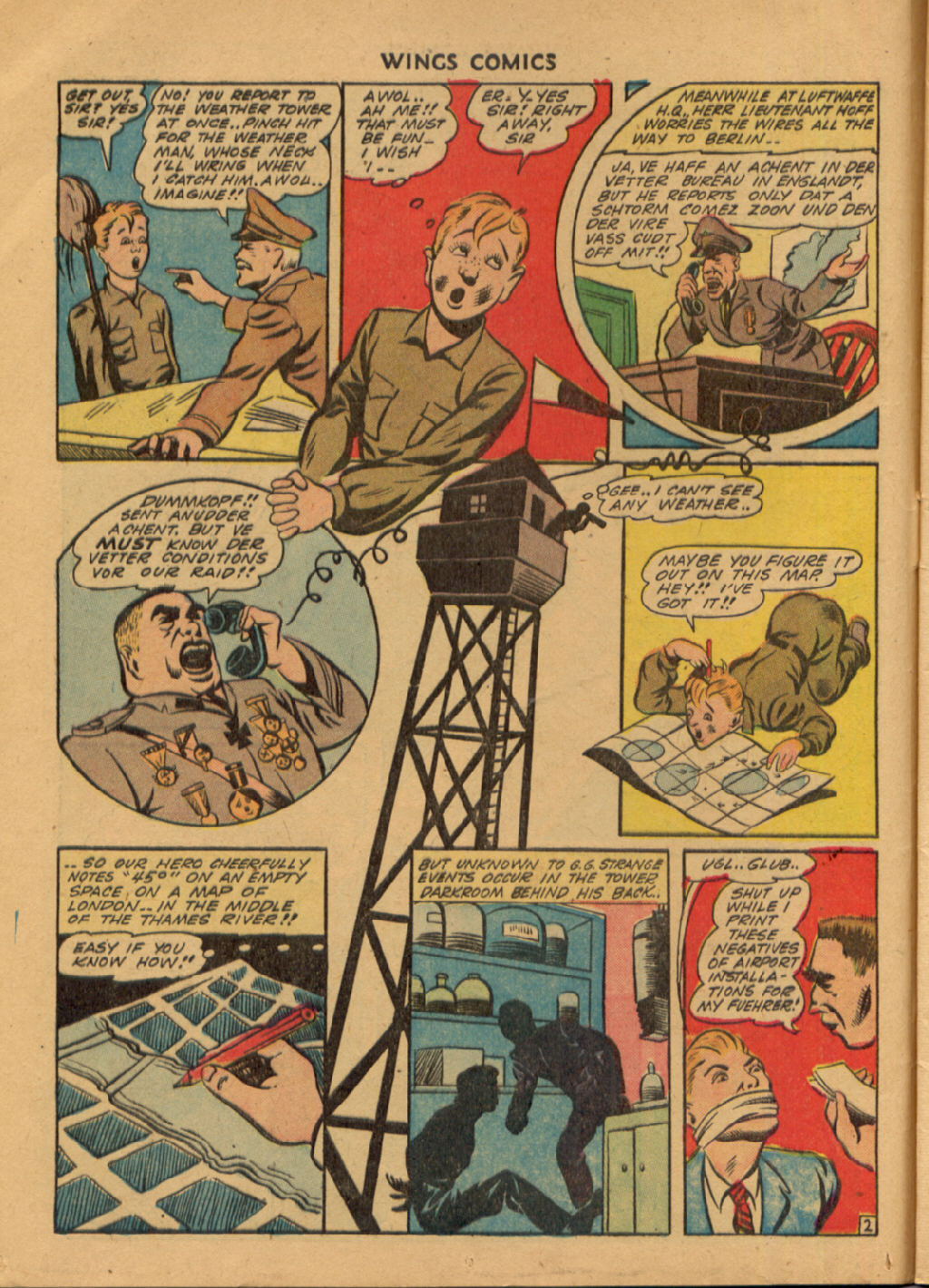 Read online Wings Comics comic -  Issue #38 - 20