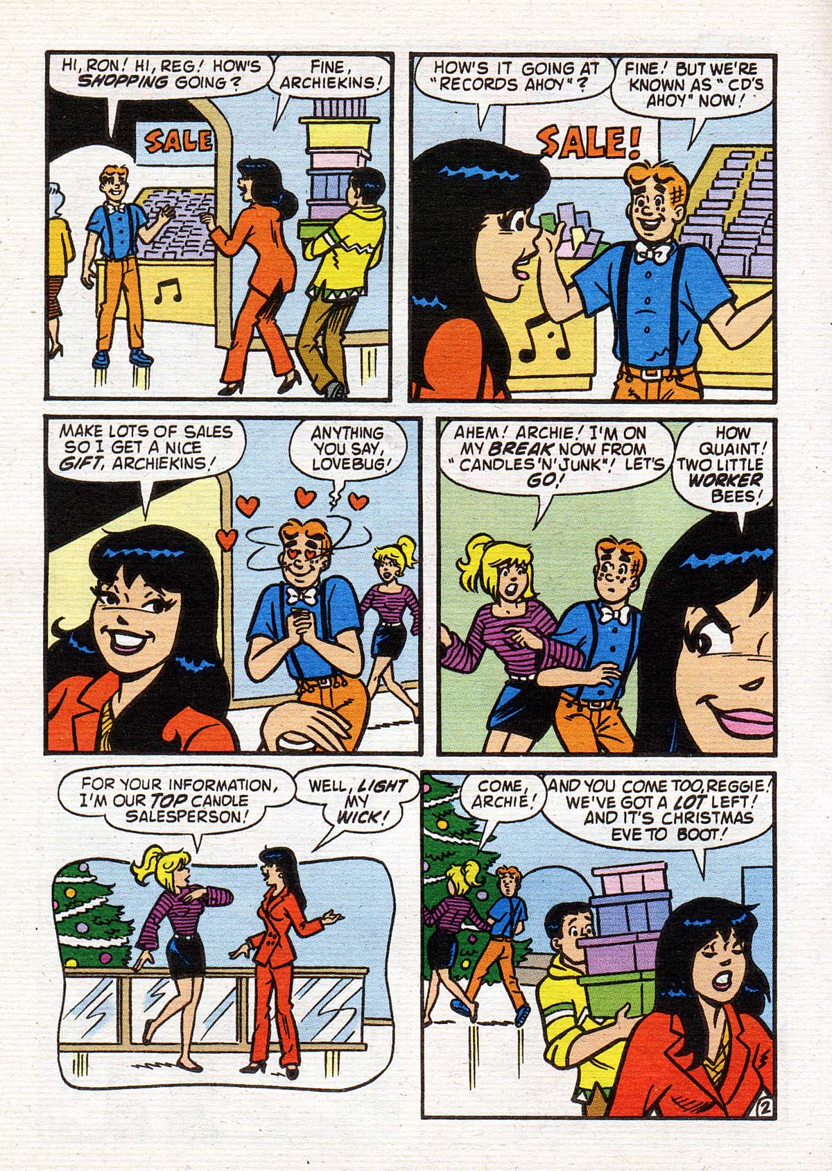 Read online Archie's Holiday Fun Digest comic -  Issue #5 - 71