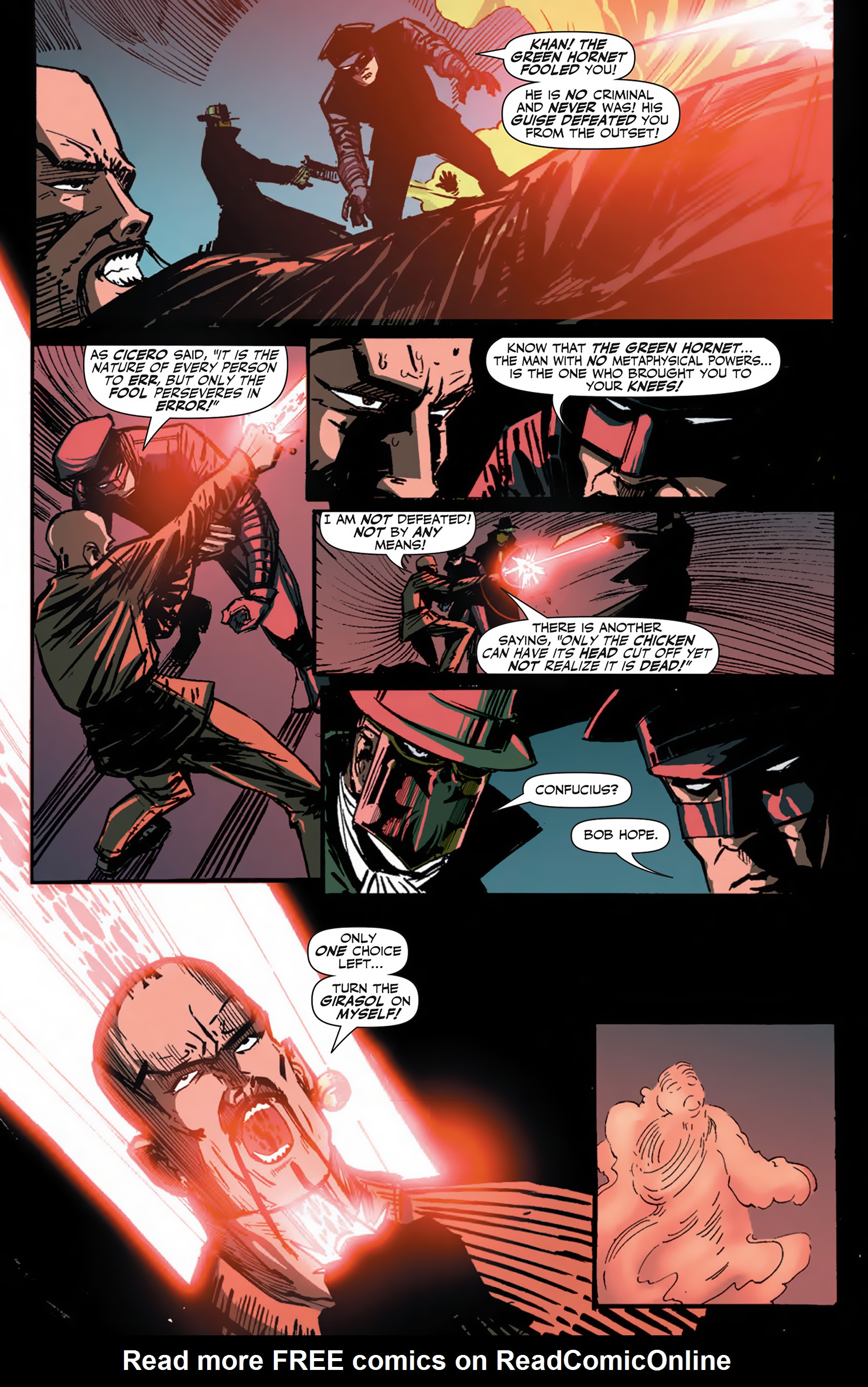 Read online The Shadow/Green Hornet: Dark Nights comic -  Issue #5 - 9