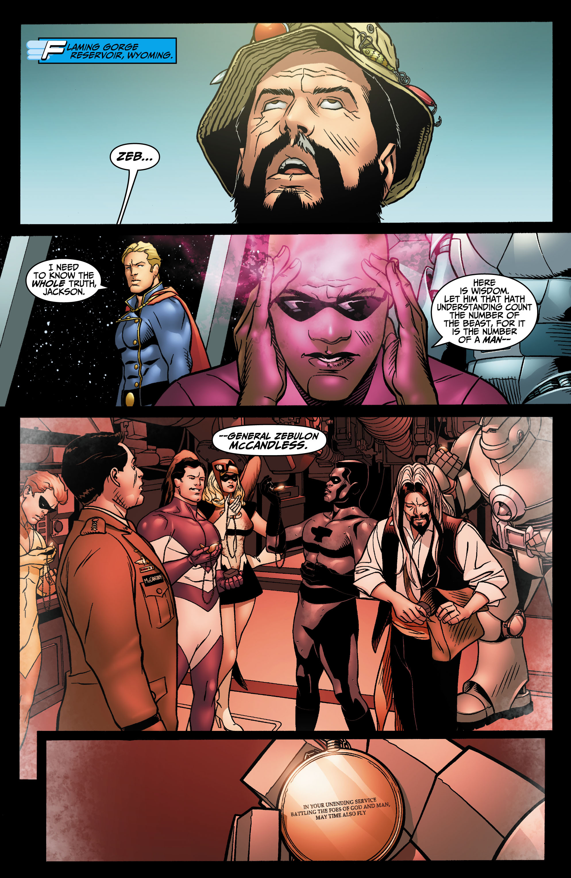 Read online Number of the Beast comic -  Issue #7 - 13