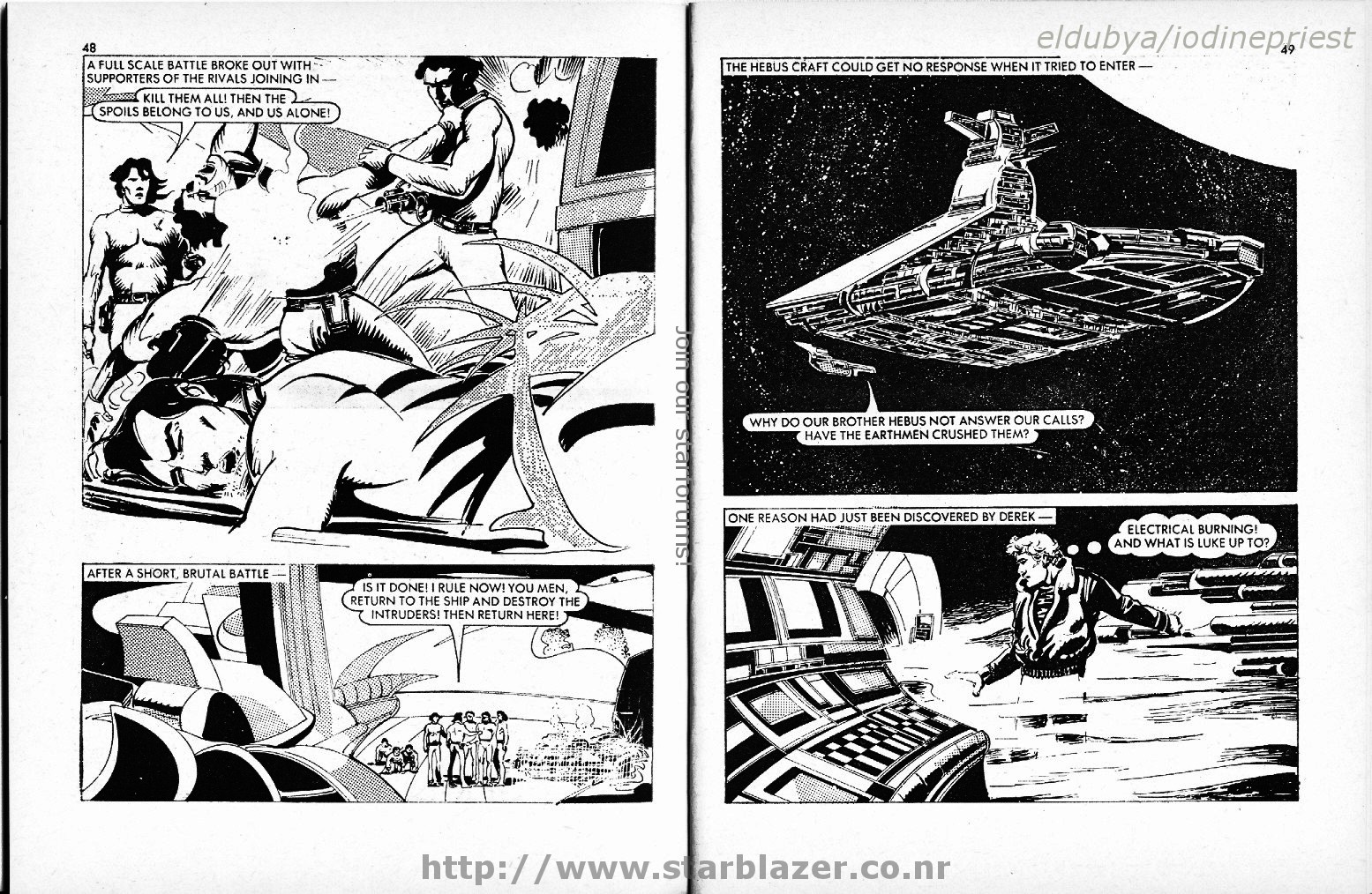 Read online Starblazer comic -  Issue #133 - 26
