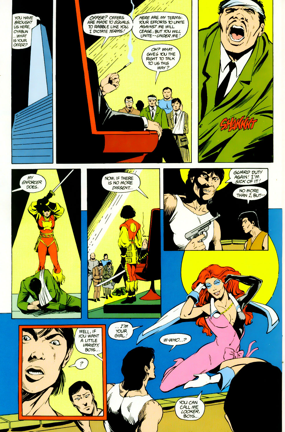 Read online Adventures of the Outsiders comic -  Issue #46 - 23