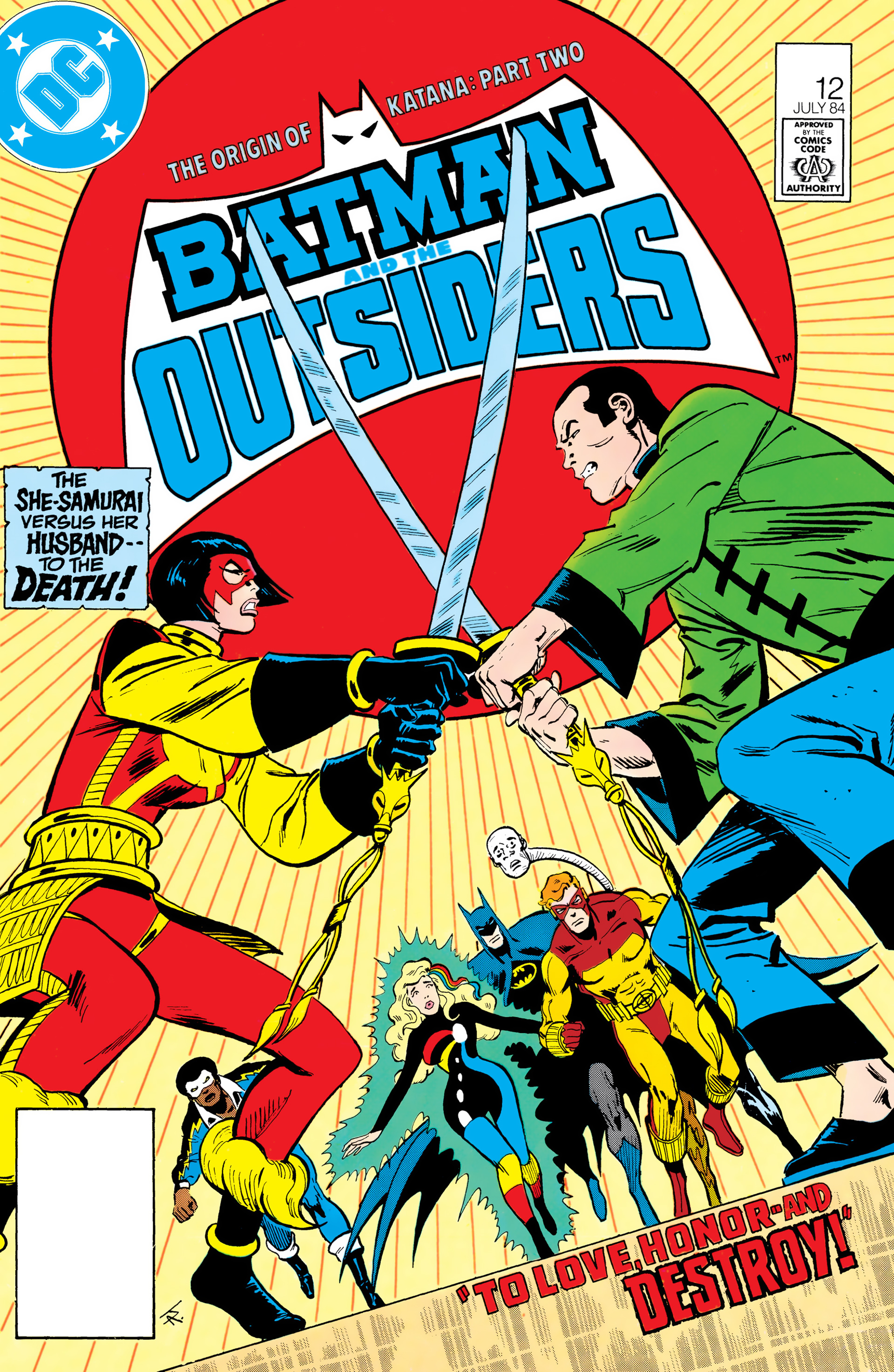 Read online Batman and the Outsiders (1983) comic -  Issue #12 - 1
