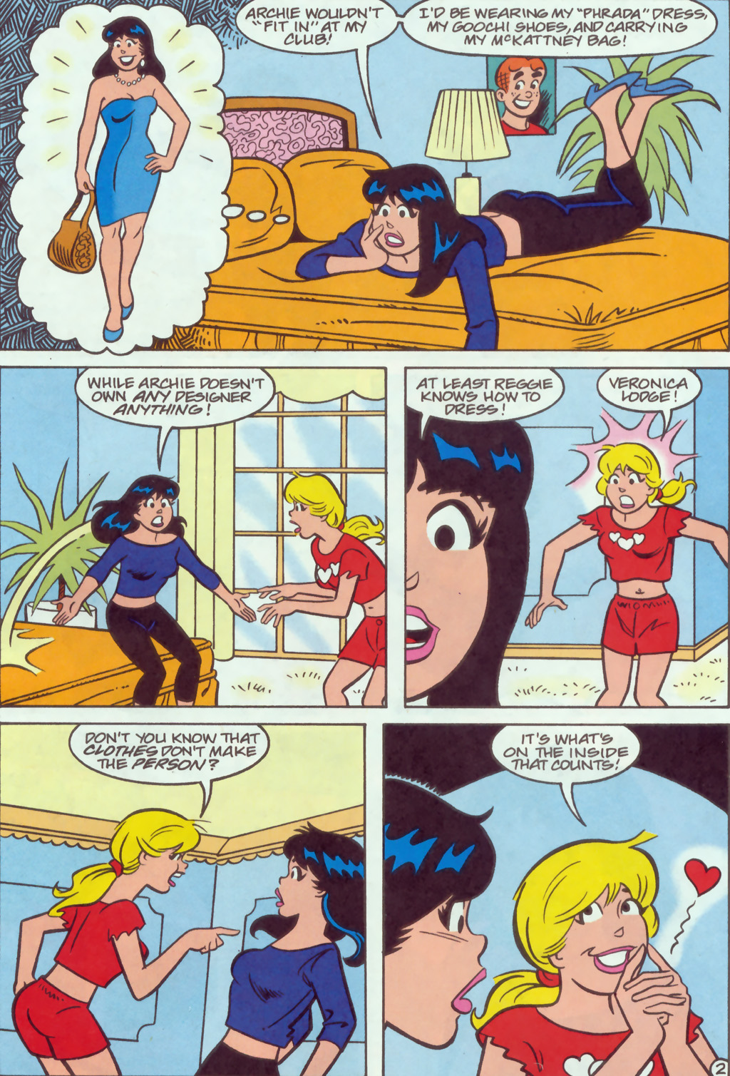 Read online Betty and Veronica (1987) comic -  Issue #211 - 19
