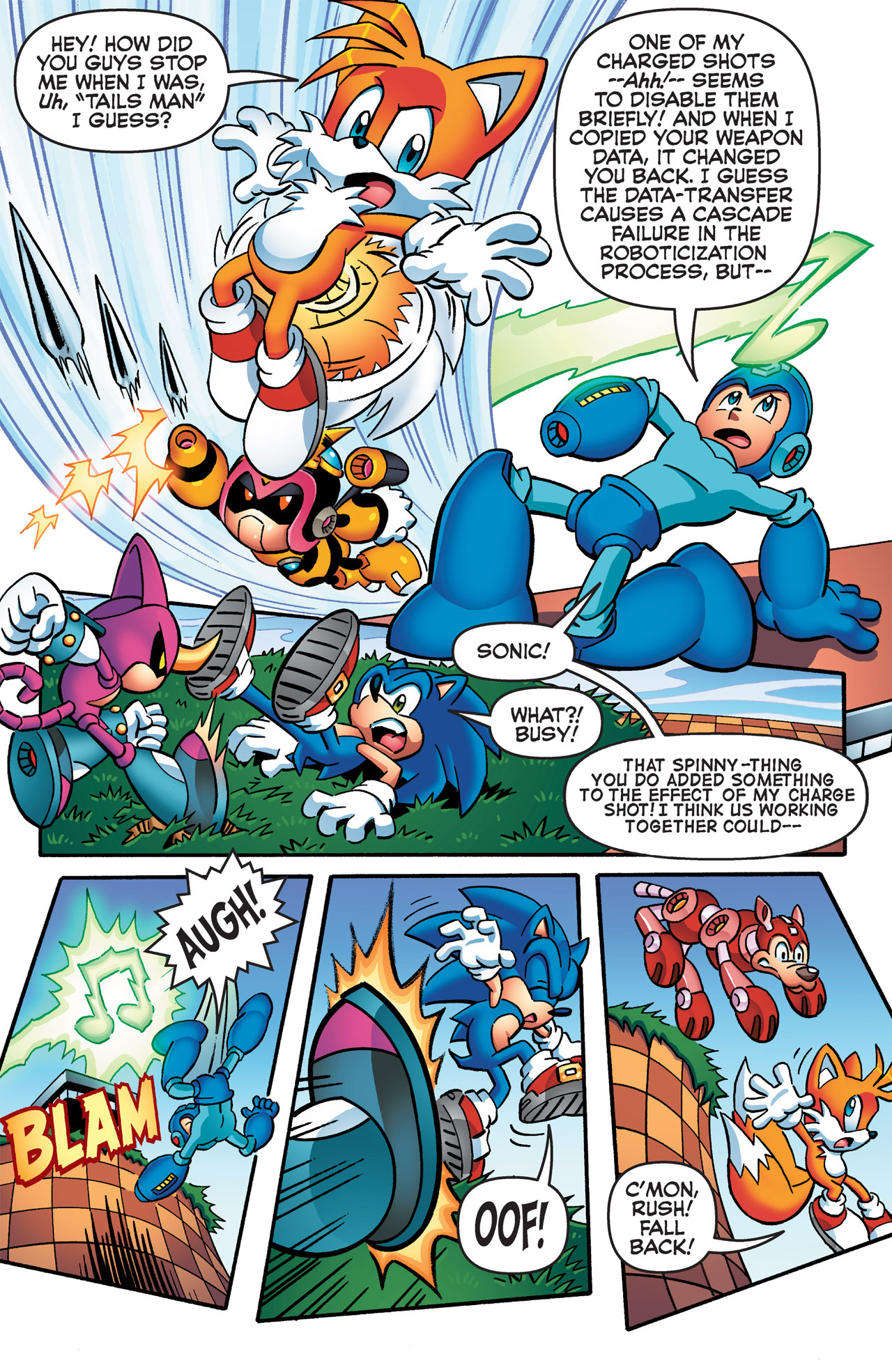 Read online Sonic Mega Man Worlds Collide comic -  Issue # Vol 2 - 41